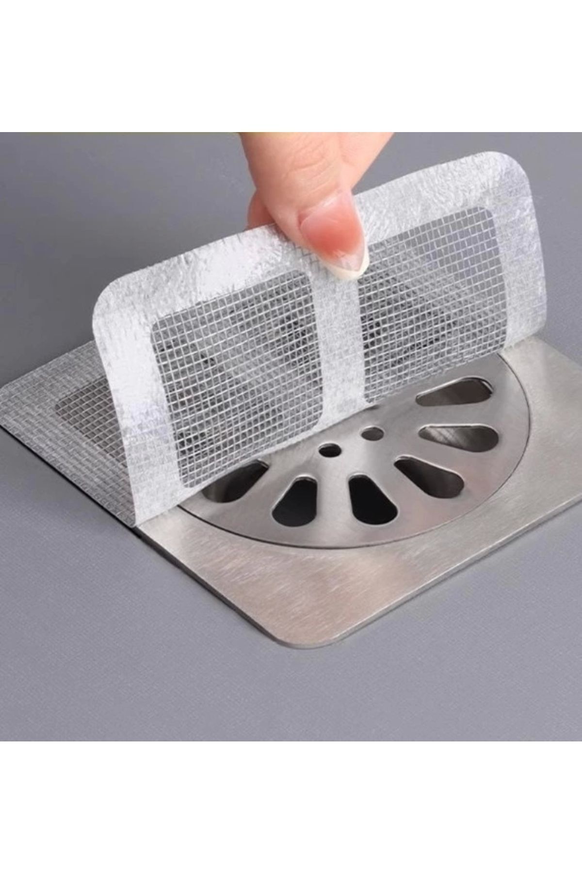 teknotrust Pratik 10 Lu Lavabo Süzgeci, Banyo Gider Süzgeci, Sineklik Tamir Kiti