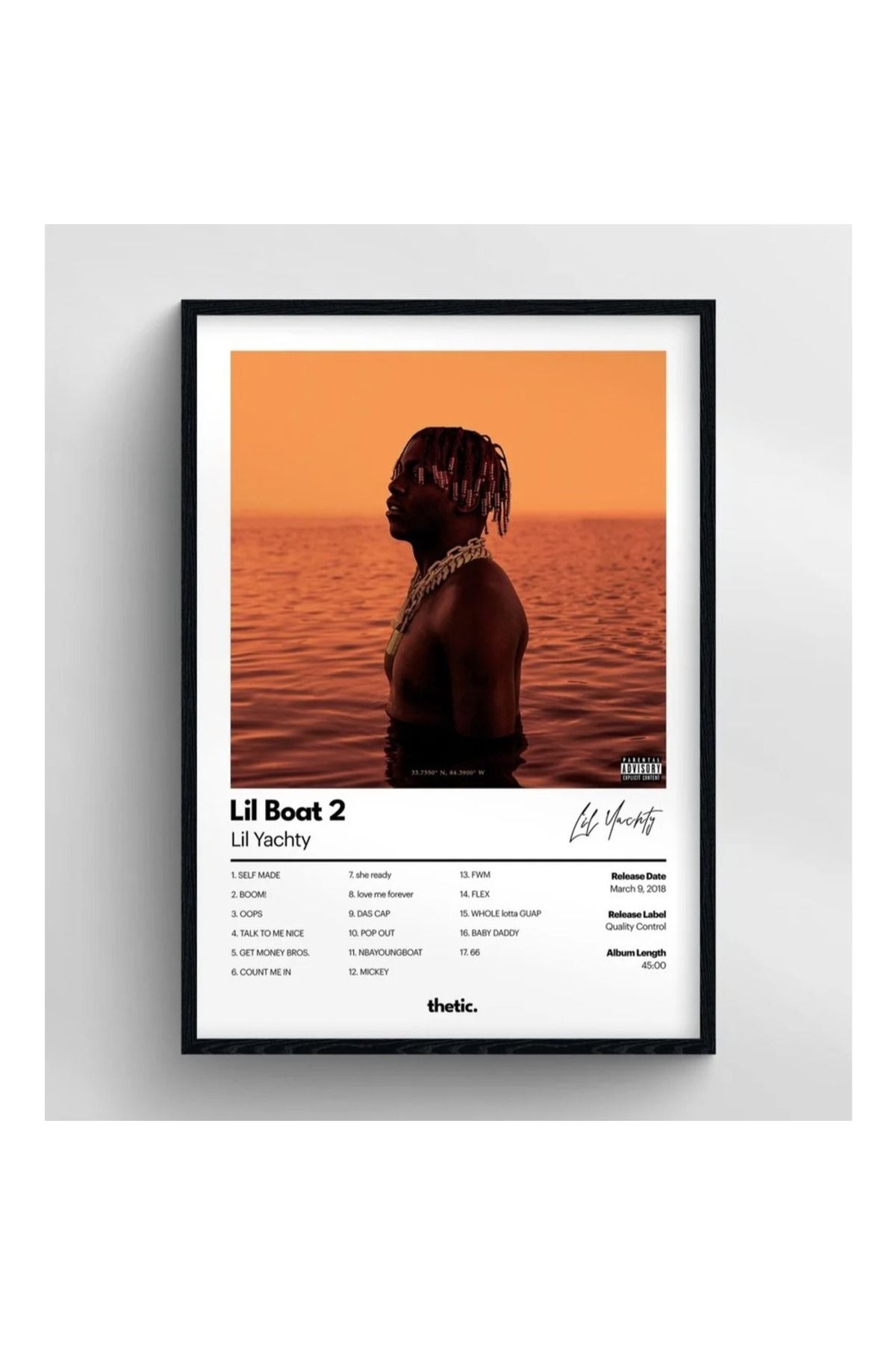 Thetic Lil Yachty - LIL BOAT 2 Albüm Koleksiyonu