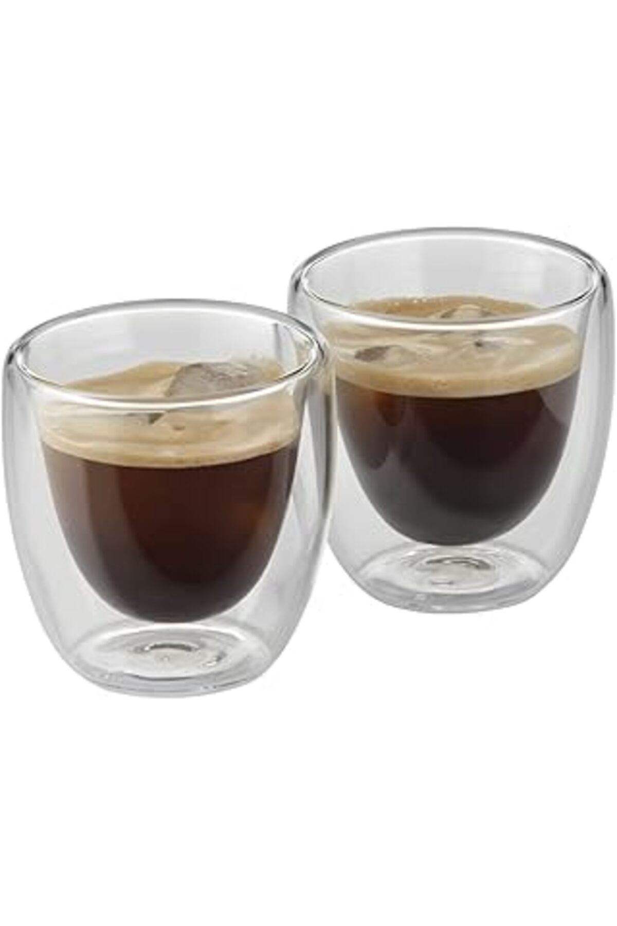 Mu Art Ahşap Cam Espresso Bardaği 2P