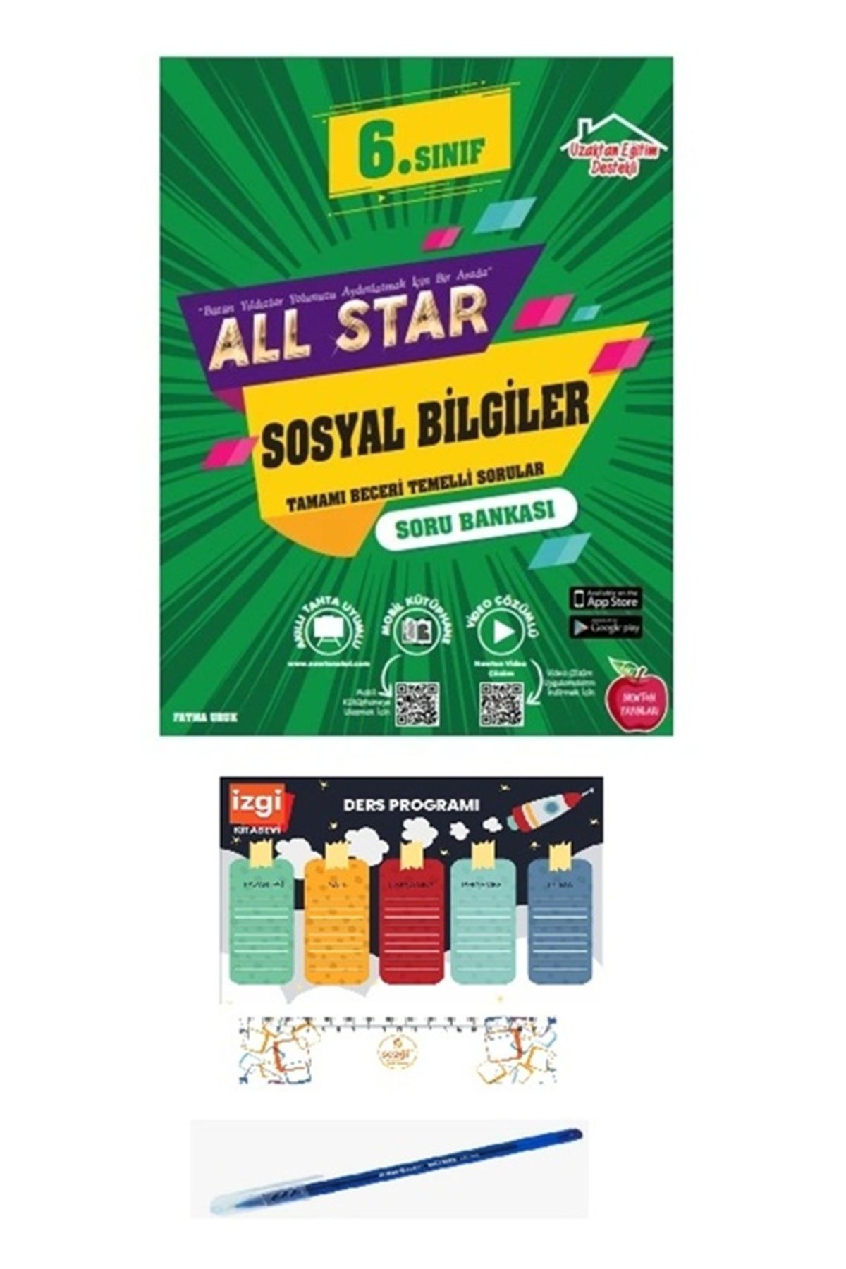 Newton Yayınları 6.Sınıf All Star Sosyal Bilgiler Soru Bankası HEDİYELİ