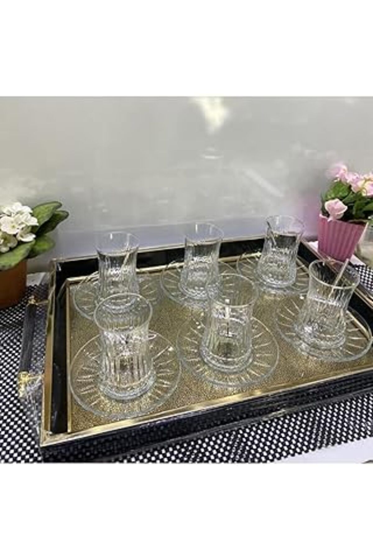 ASİTAN Pasabahce Elysia 12 Parça 6 Kişilik Çay Seti 8693357573895