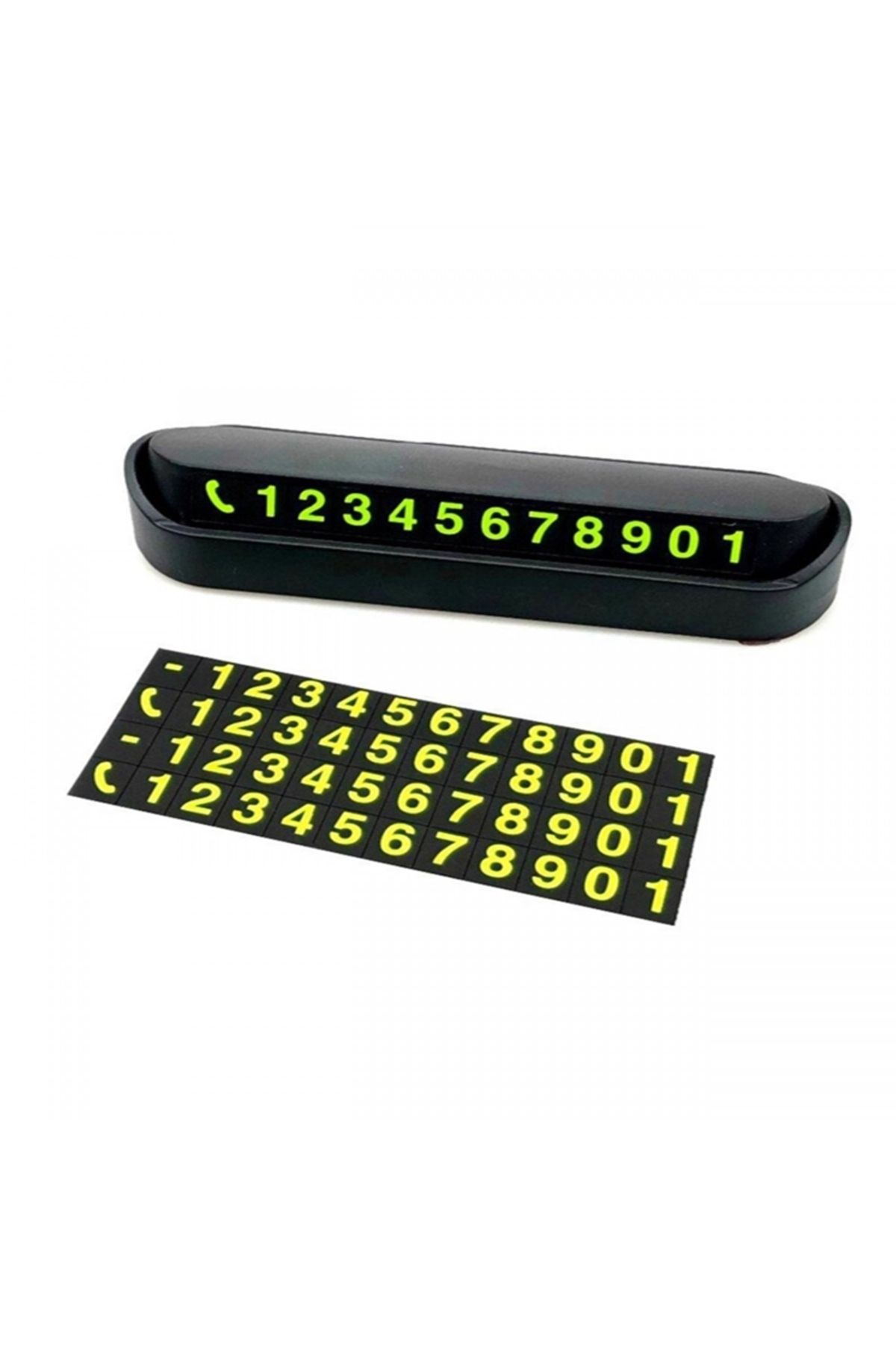 gaman-In-Car Phone Number Counter - Practical Solution for Temporary Parking 1