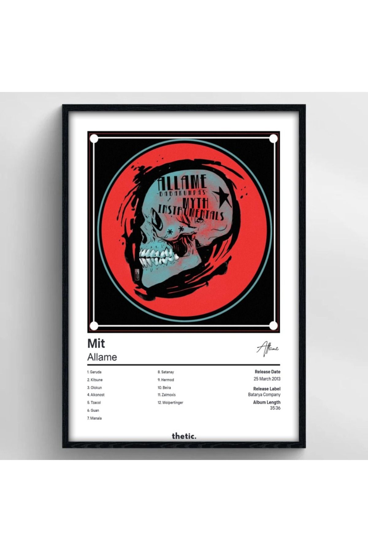 Thetic Allame - MIT Albüm Koleksiyonu