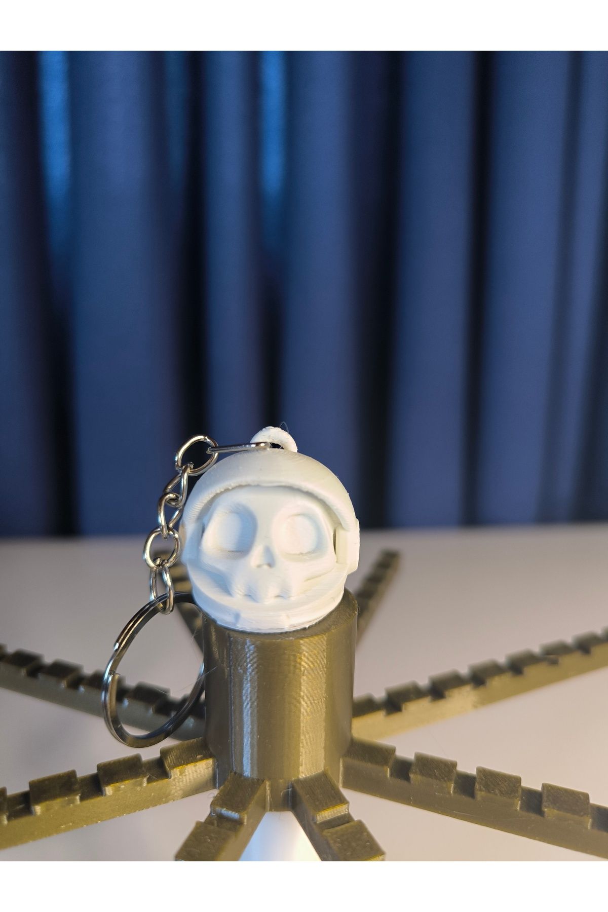 Mutu Store Sevimli Kafatası Astronot Anahtarlık
