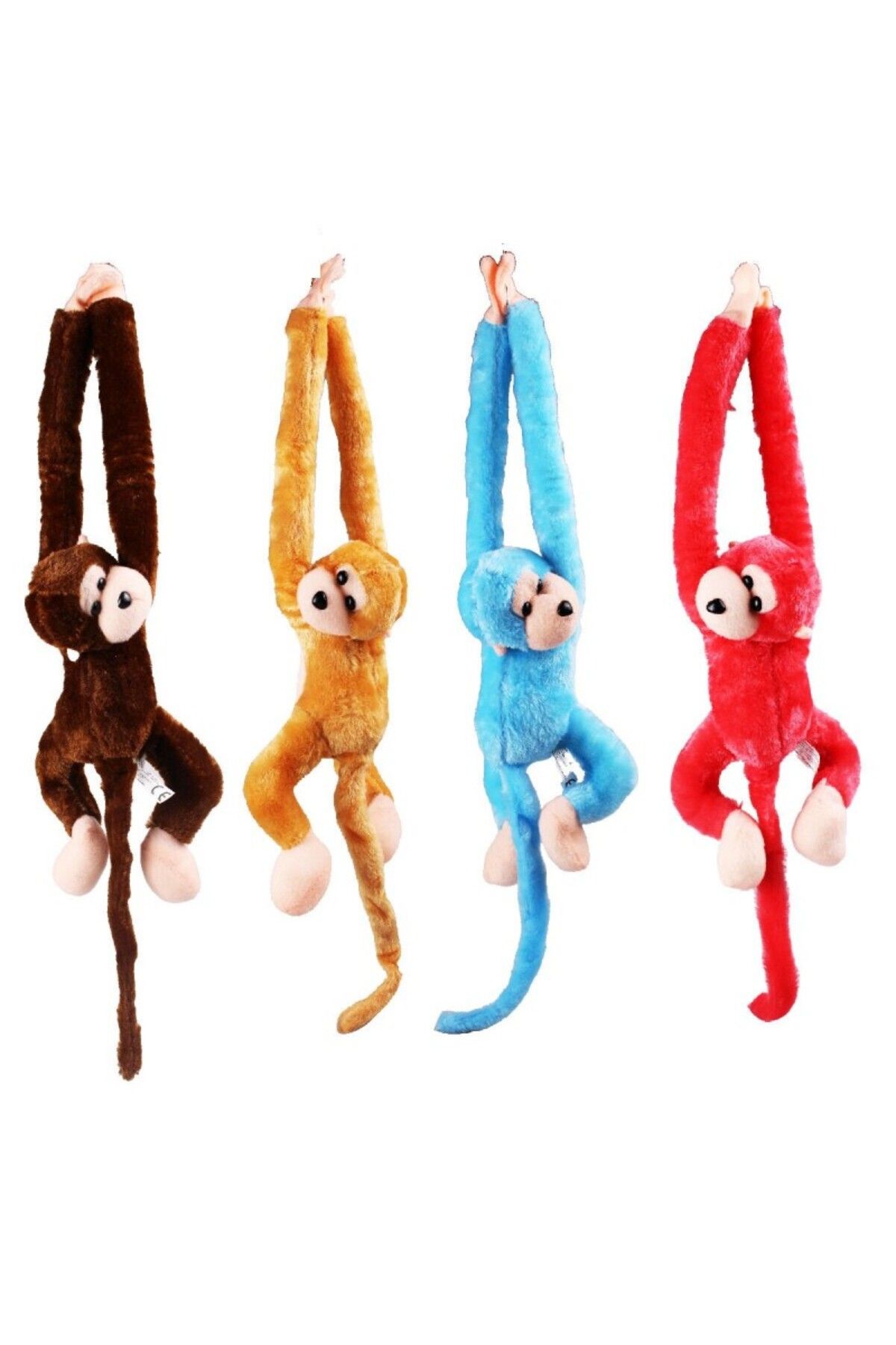 Duman 30 cm Orta Boy Peluş Sesli Maymun