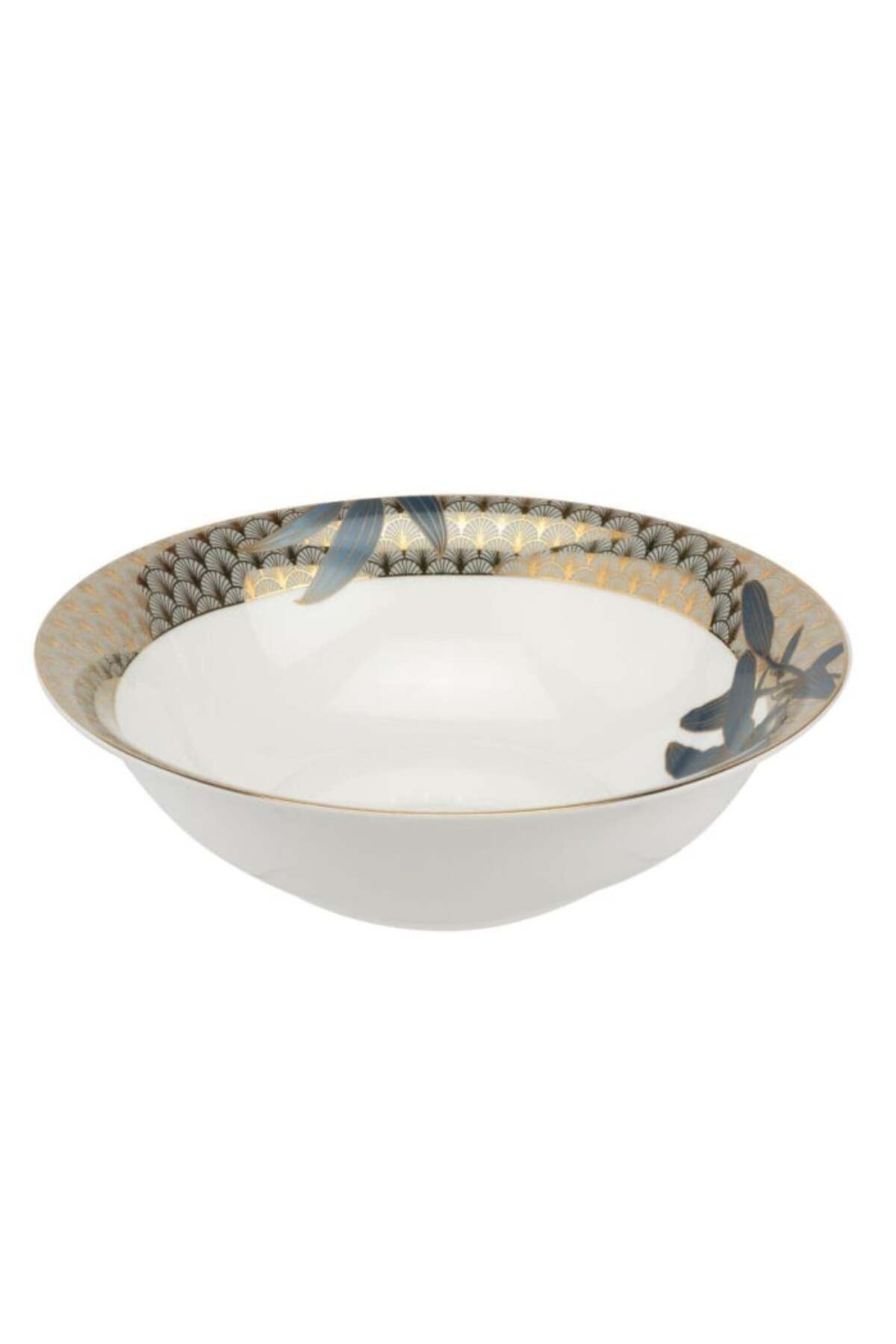 Portmeirion-Bol salata colectia Blue Lily 1