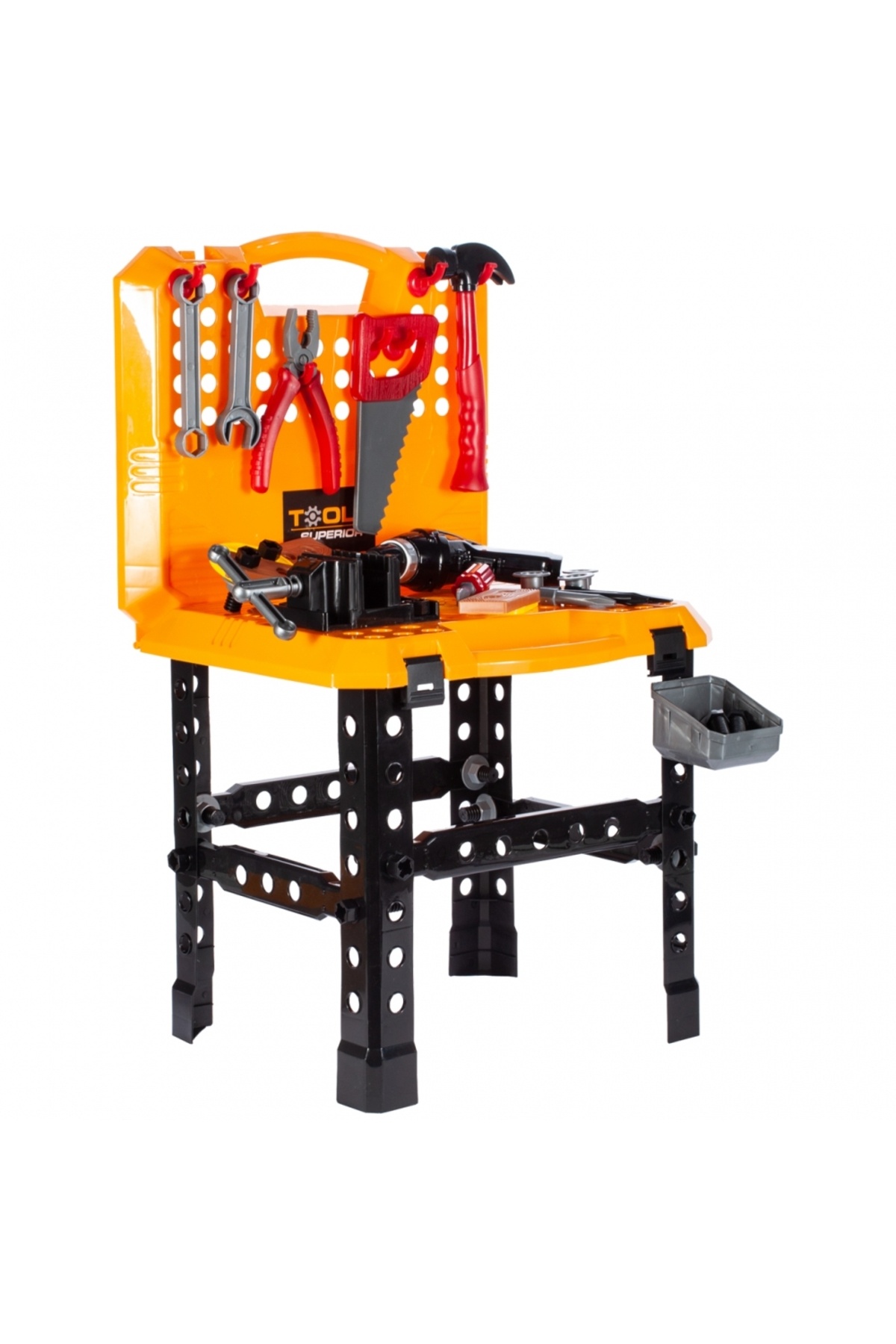 ideal STORE-Captain Yellow Mechanic suitcase-style interactive workbench, accessorized with a multitude of tools 7