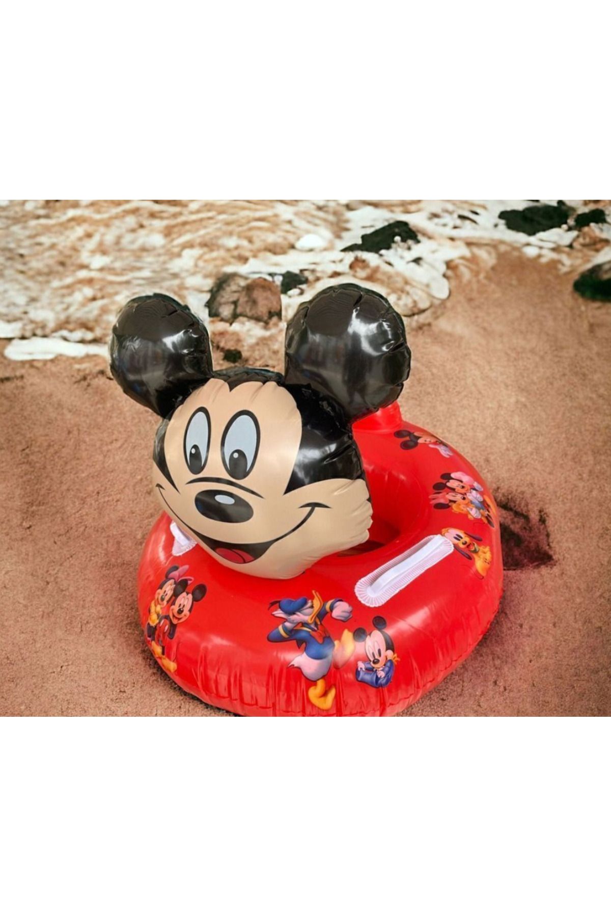 Silmaril BABYBOAT 0-6 Yaş Arası Oturaklı Tutulunabilinir Figürli Maskotlu Çocuk(Bebek) Can Simiti Deniz Yaz