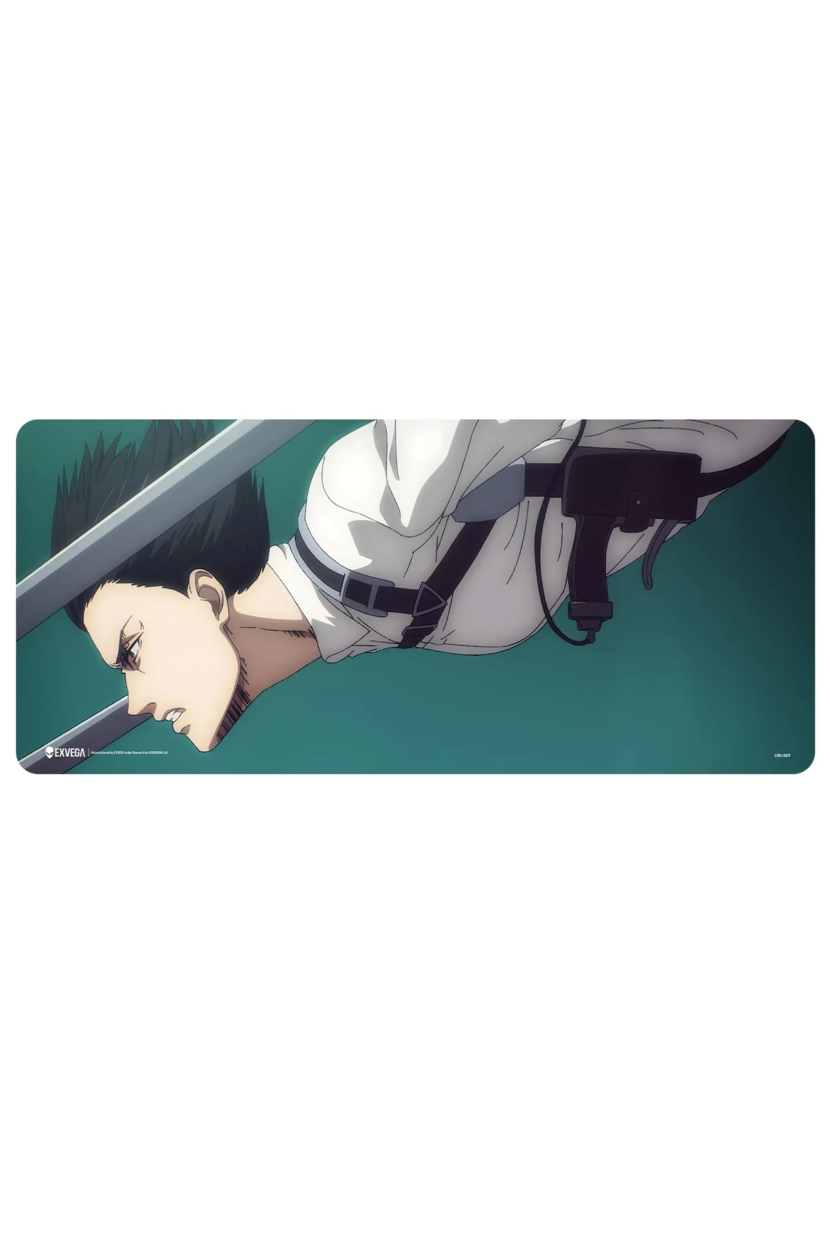 たろう様 EXVEGA Attack on Titan Levi Ackerman Mousepad XXL 90×40 - Fiyatı