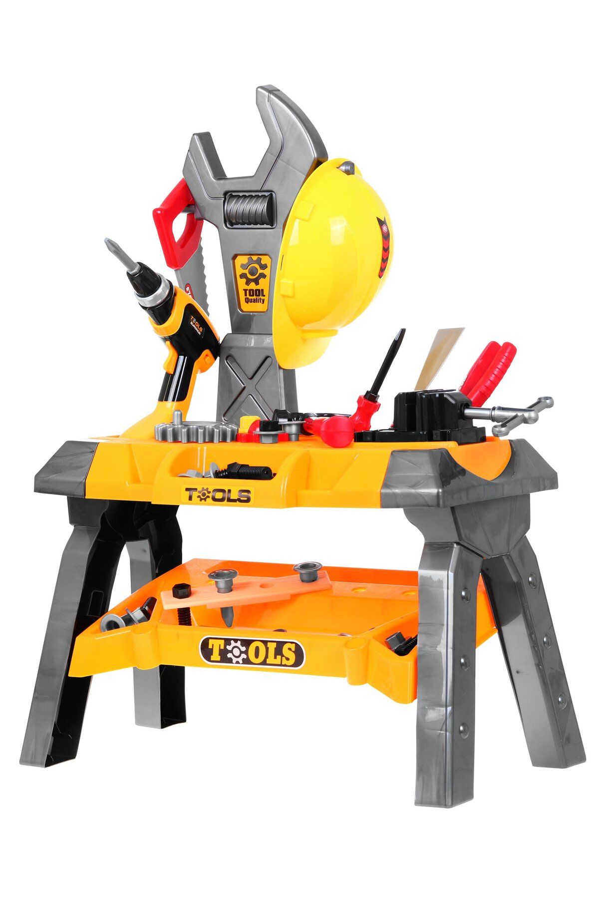 ideal STORE Banc De Lucru Interactiv Idealstore Little Engineer, Dimensiuni 70 X 50 X 30 Cm, Include Instrumente - One Size