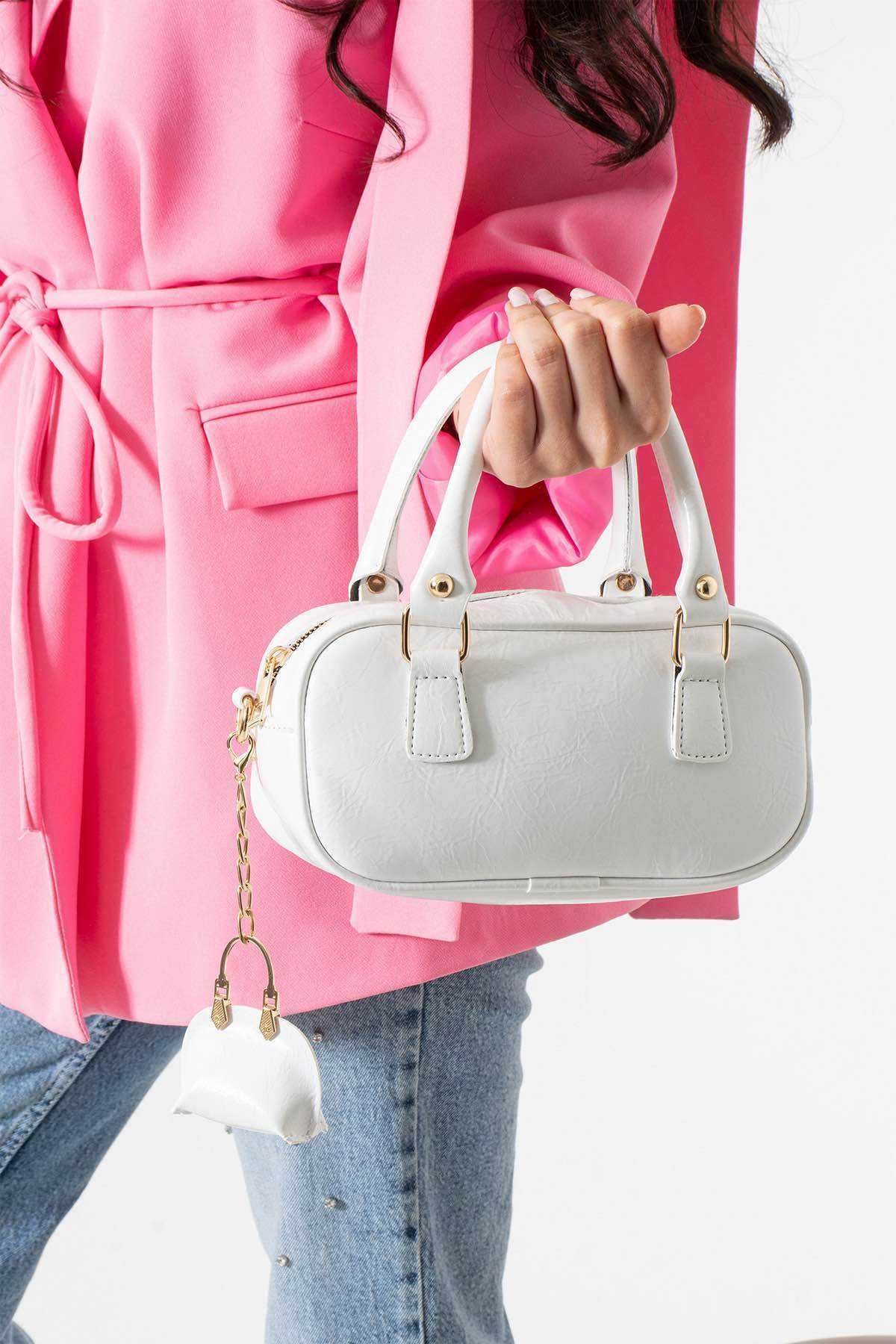 ChicCarry Tonnie Model Charm Hediyeli Kadın El Ve Omuz Çantası