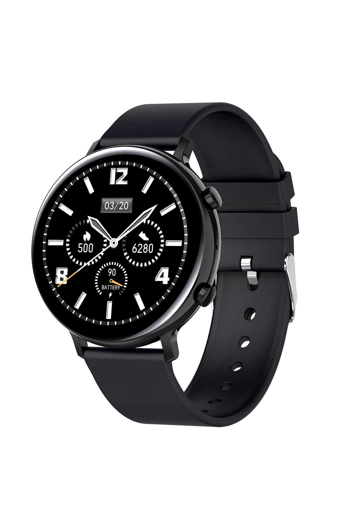 ideal STORE-Ceas smartWatch COLLECTION W33 idealSTORE, Ecran tactil IPS, Bluetooth, Notificari Twitter, mesaje, 1