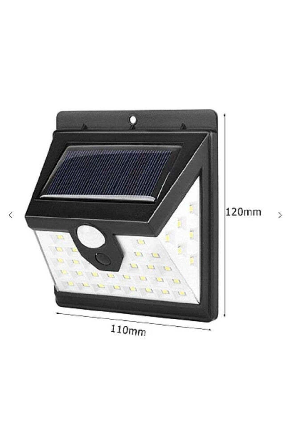 divendi-ro-SMART 40 LED solar lamp with light and motion sensor, with light from 3 directions 5