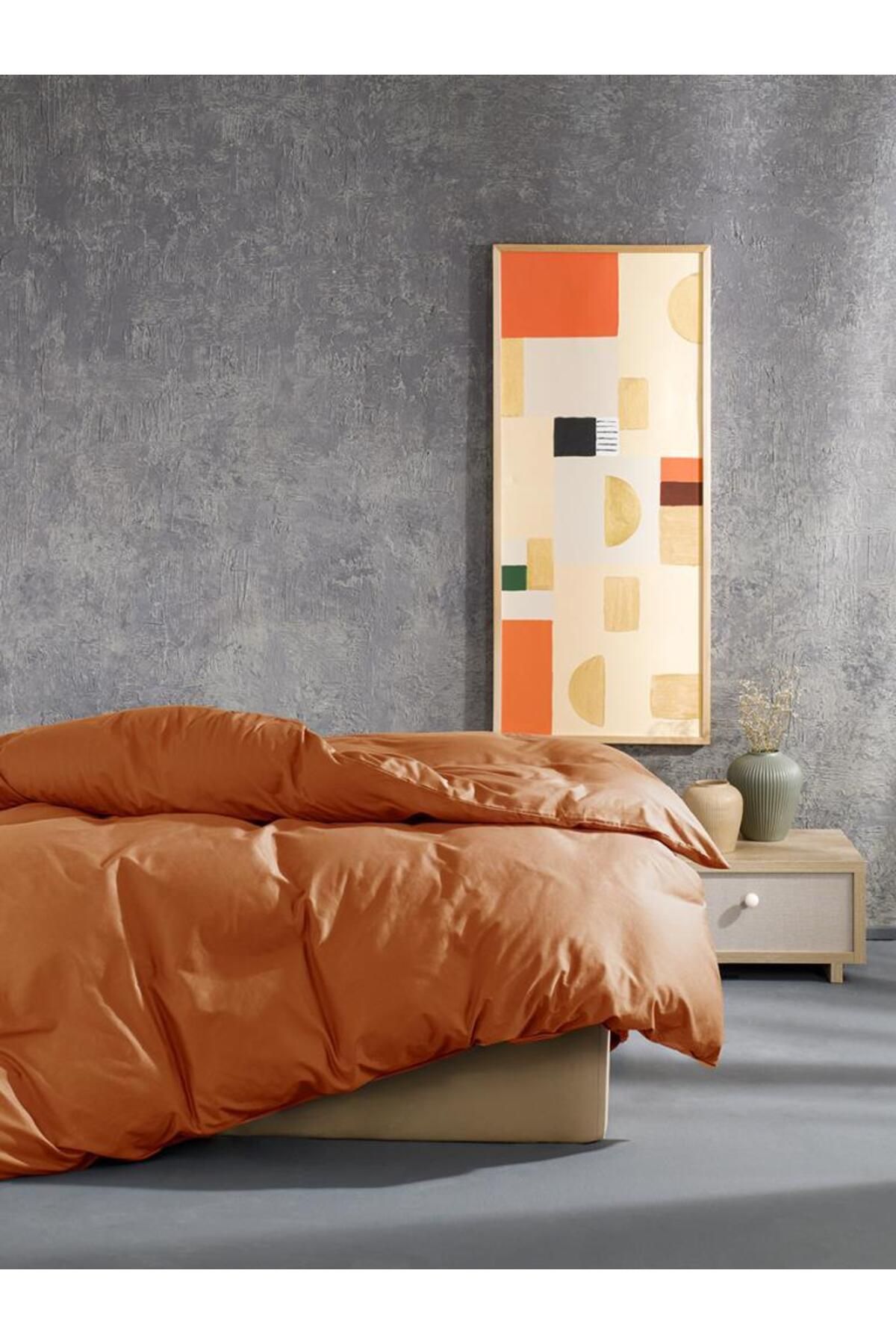 Karna Home Classic Pamuk Saten Nevresim Tek Kişilik Geniş Ölçü 200x220