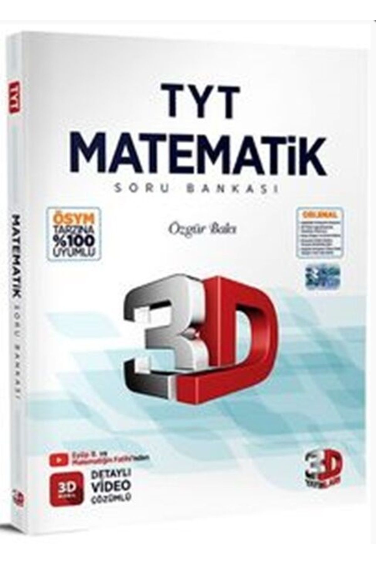 3D Yayınları 3D TYT Matematik Soru Bankası 2024 Basım