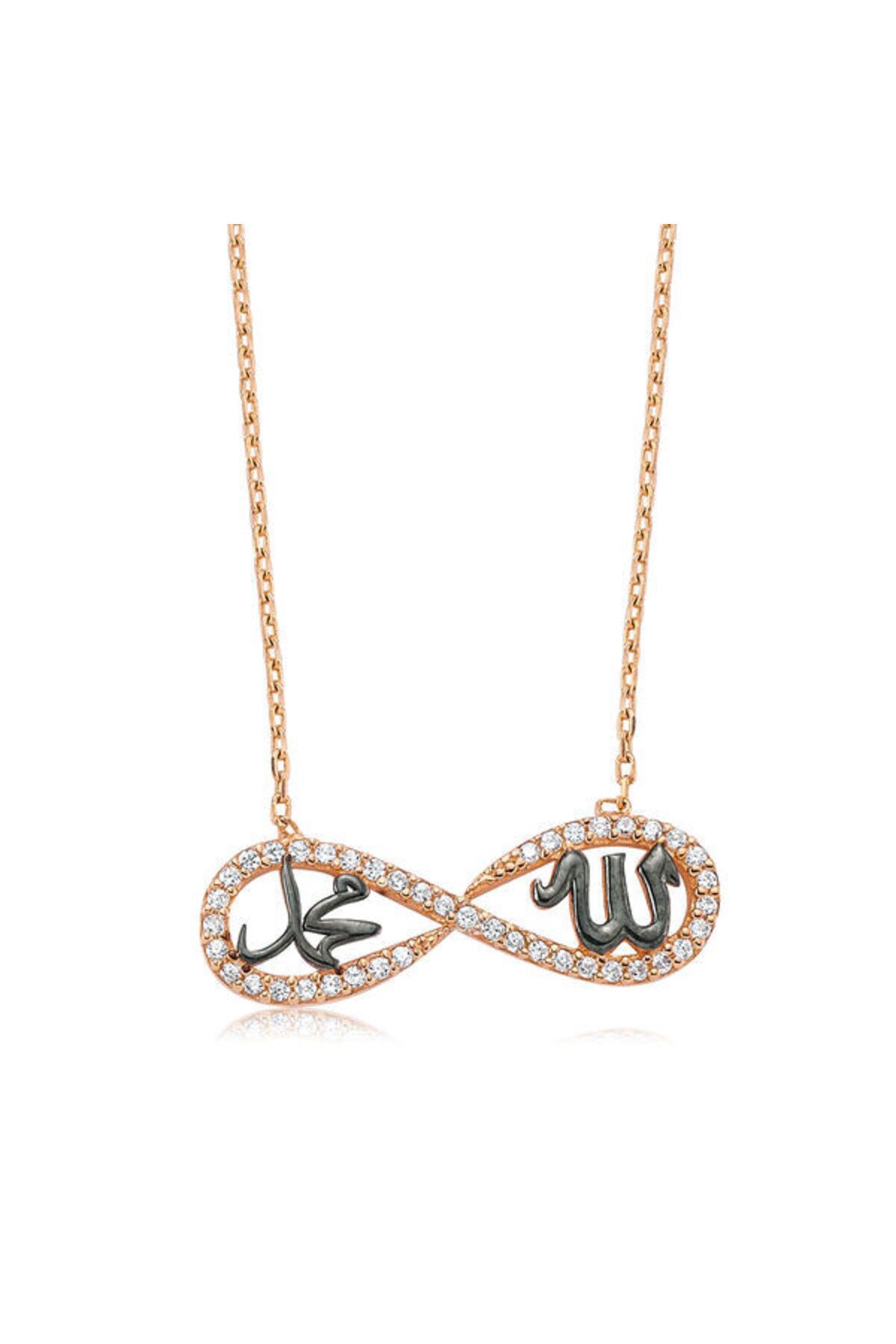 shop Allah Muhammet Yazan Sonsuzluk 925 Ayar Gümüş kolye