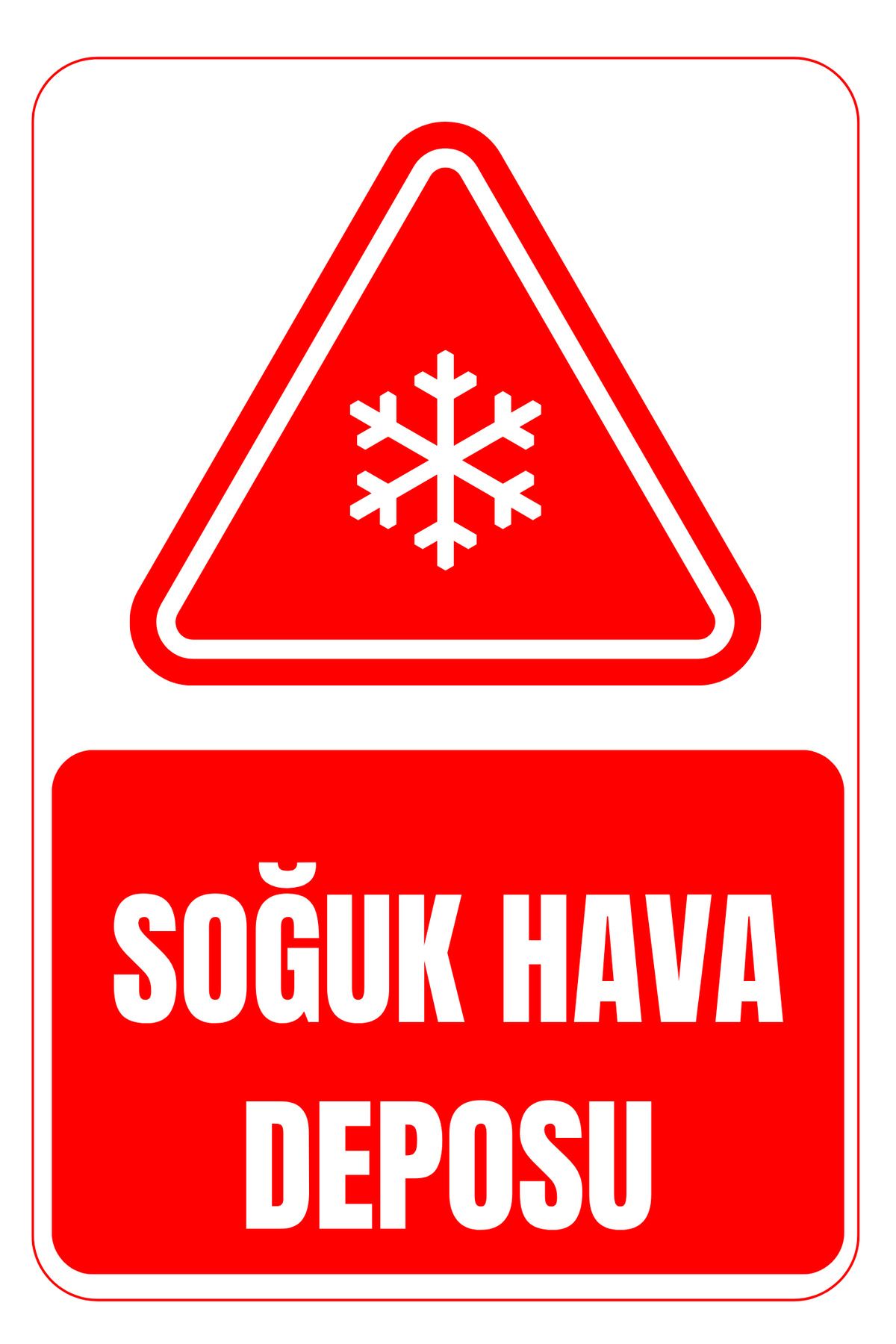 Girl Power 35X50 Soğuk Hava Deposu 3 mm Dekota Üzerine Folyo Baskı Uyarı Levhası
