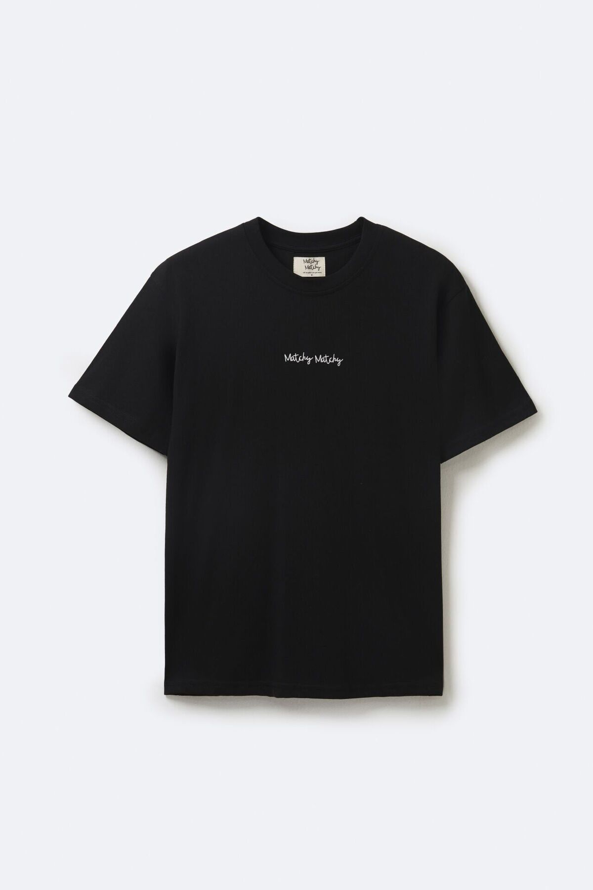 Matchy Matchy Erkek Black T-shirt