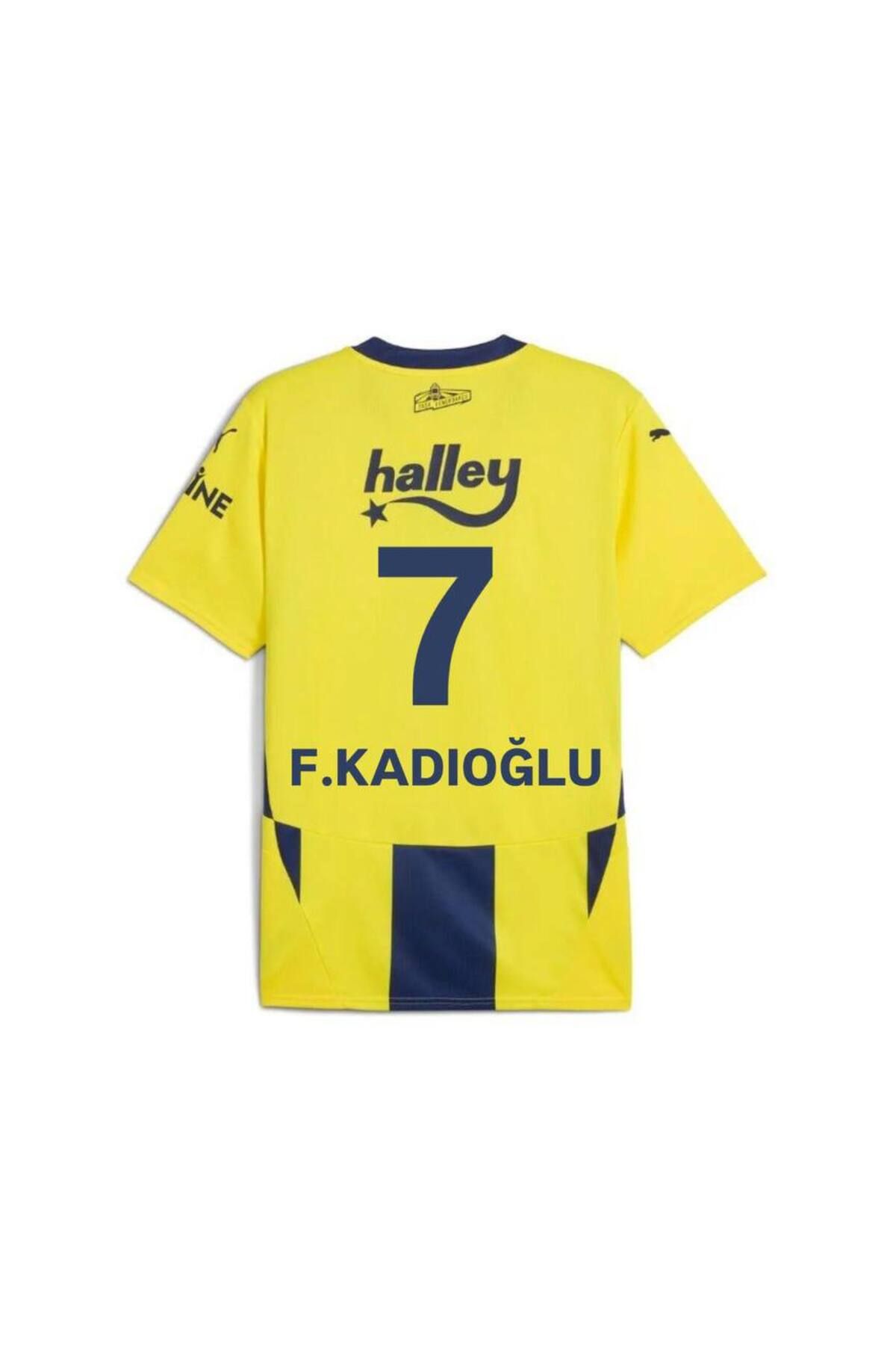Alaturka Mix Fenerbãhçe 24/25 sezonu FERDİ KADIOĞLU 7 iç saha çubuklu yetişkin forması