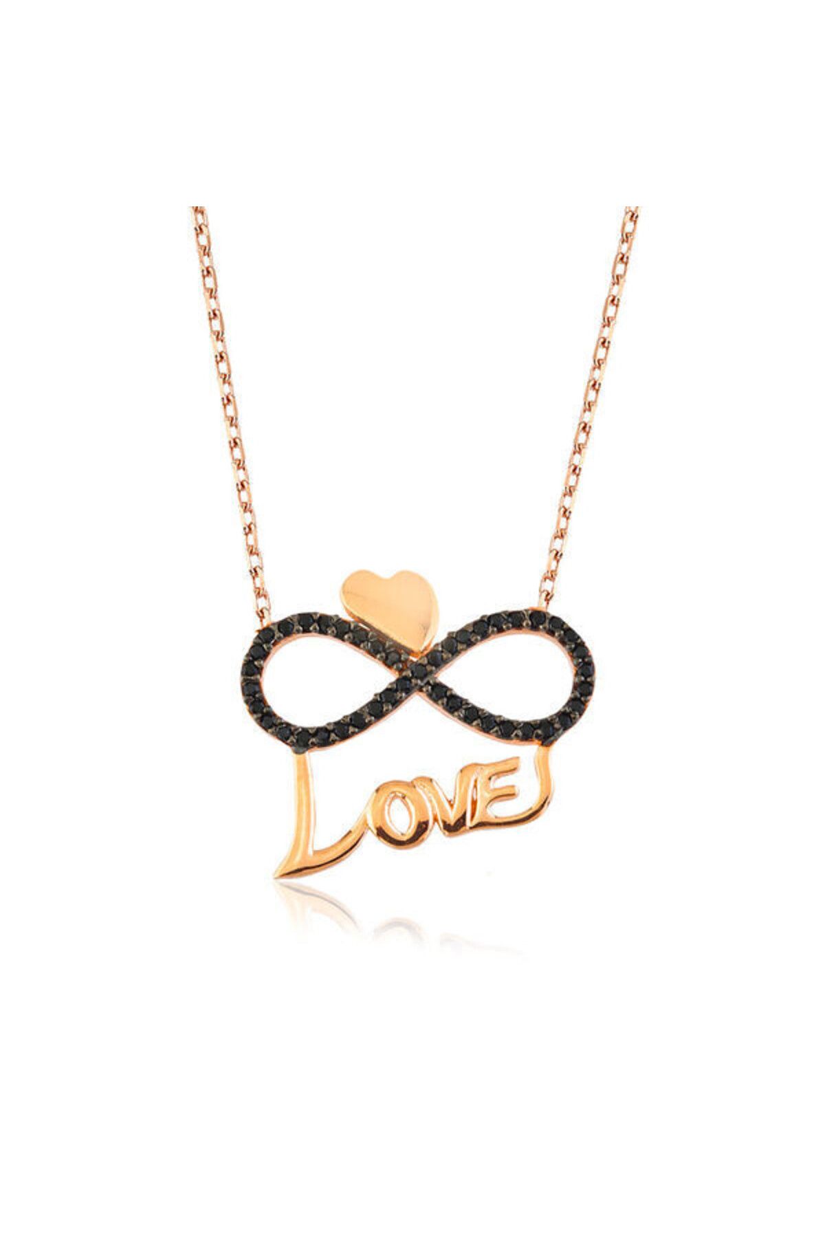 shop Love Sonsuzluk 925 Ayar Gümüş Kolye