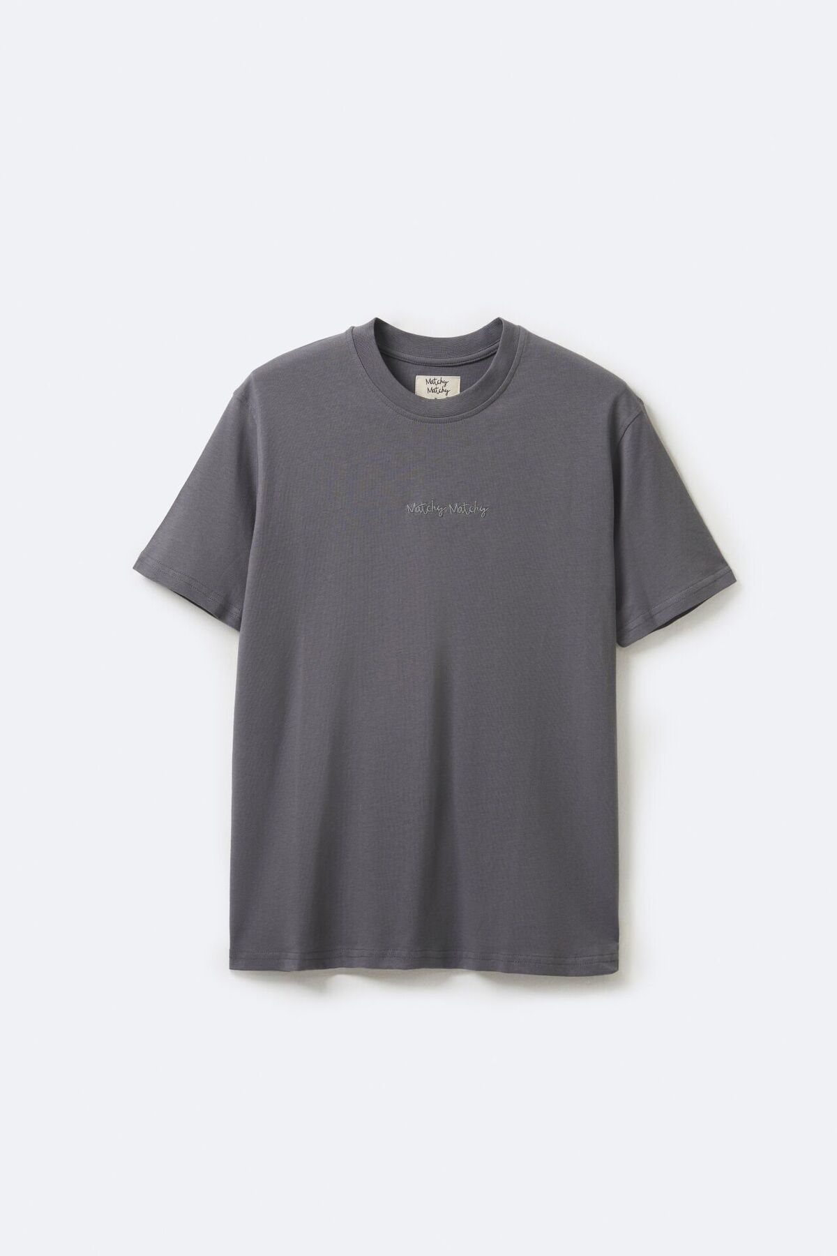 Matchy Matchy Erkek Antrasit T-shirt