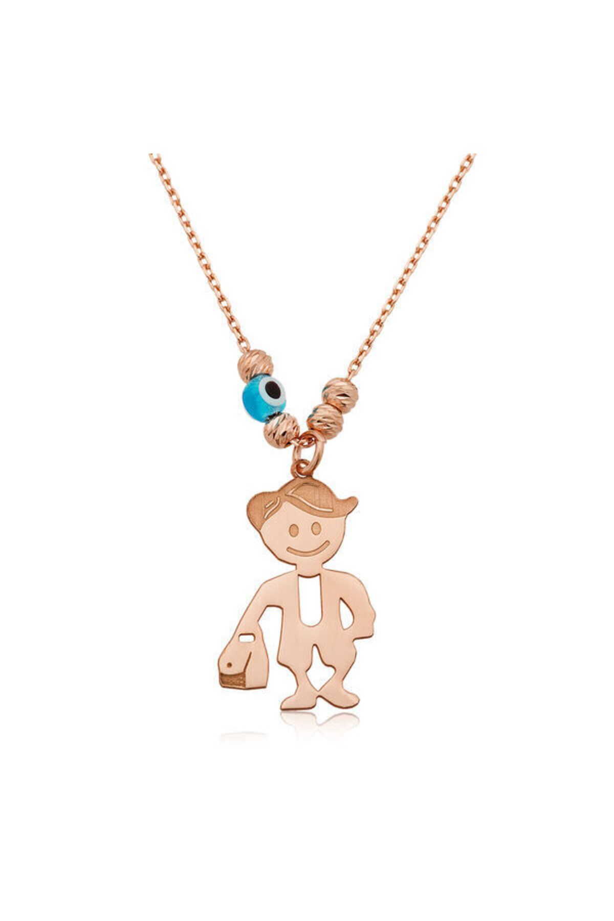 shop Rose Erkek Çocuk 925 Ayar Gümüş Kadın Kolye