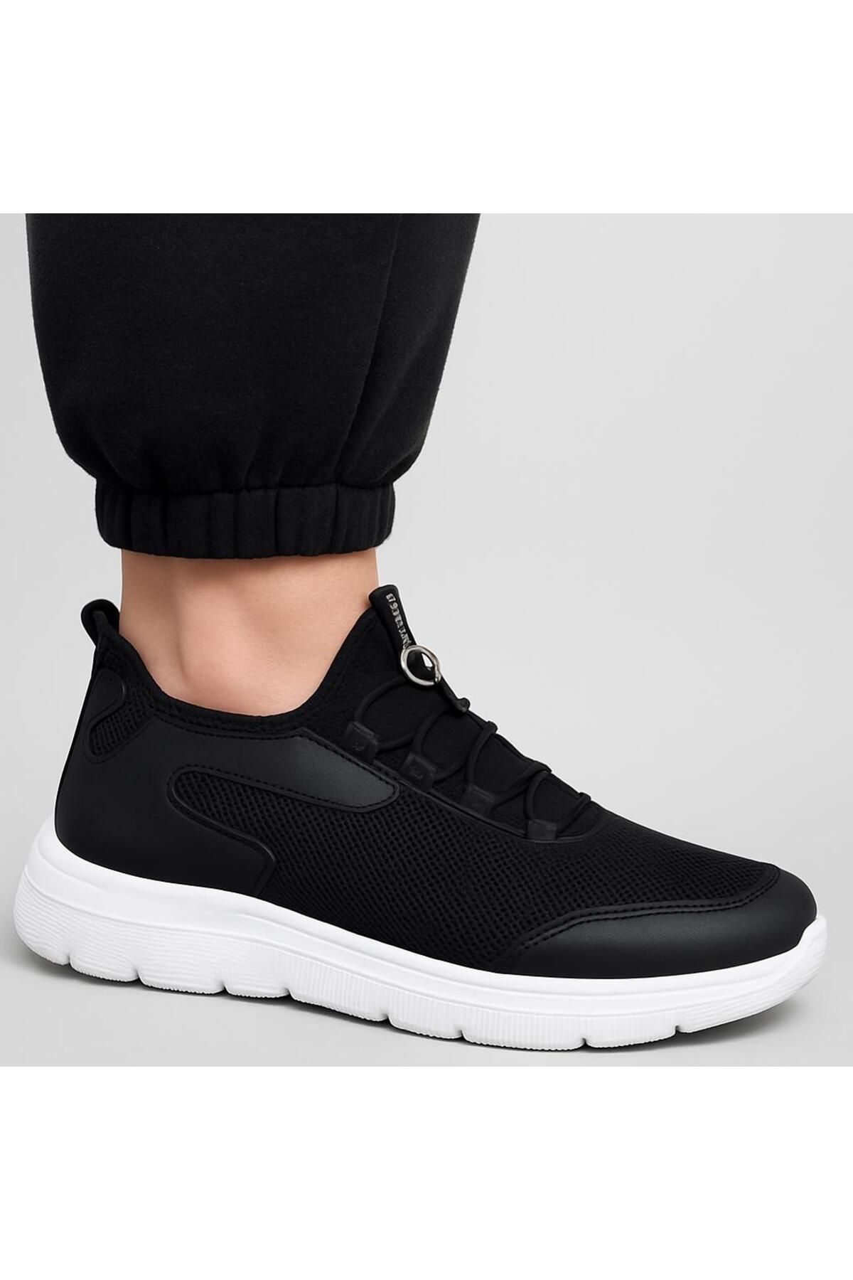 AZE STEP Unisex Siyah Sneaker