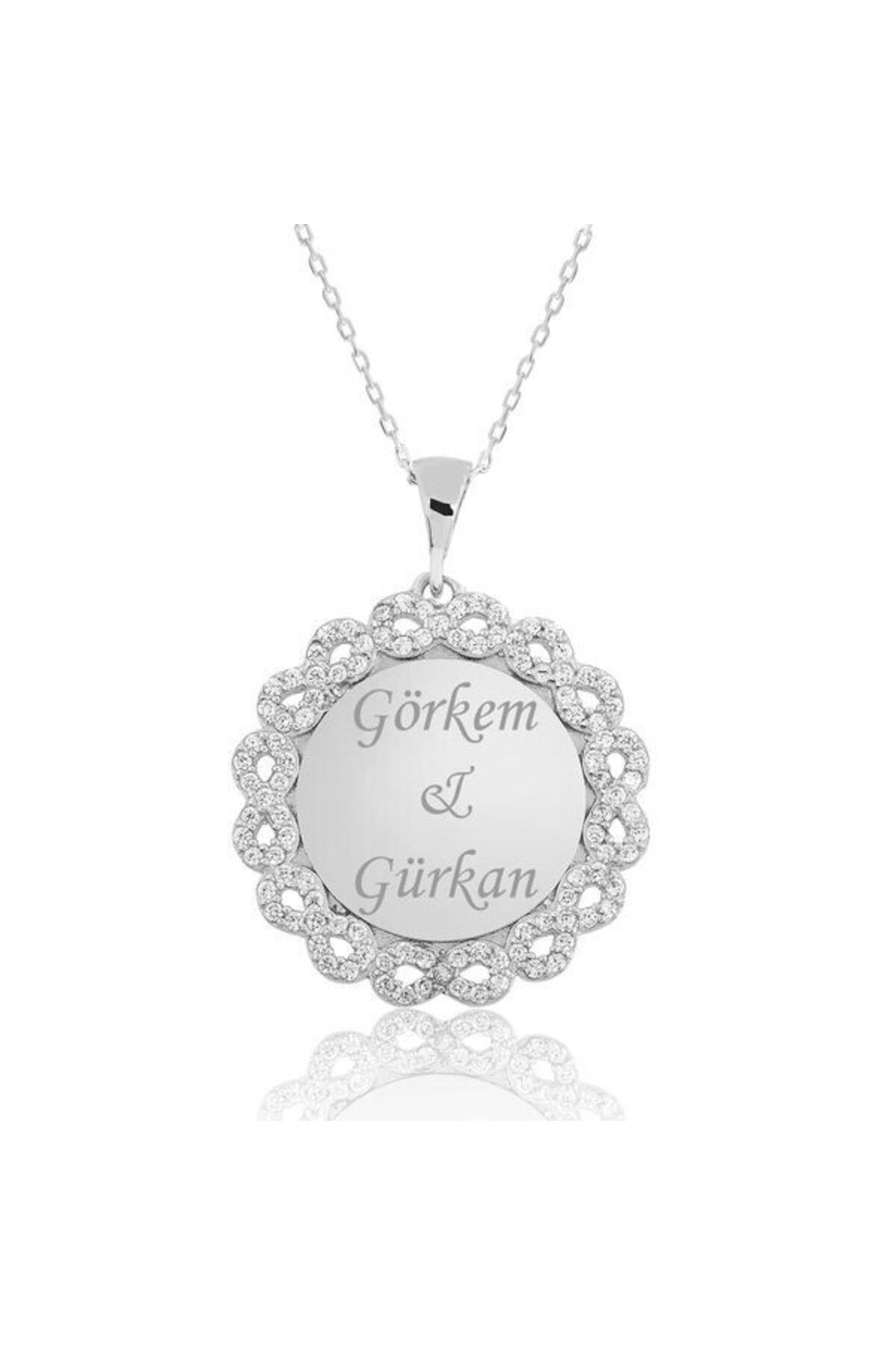 shop Sonsuzluk Kişiye Özel isim Kolye 925 Ayar Gümüş Kolye