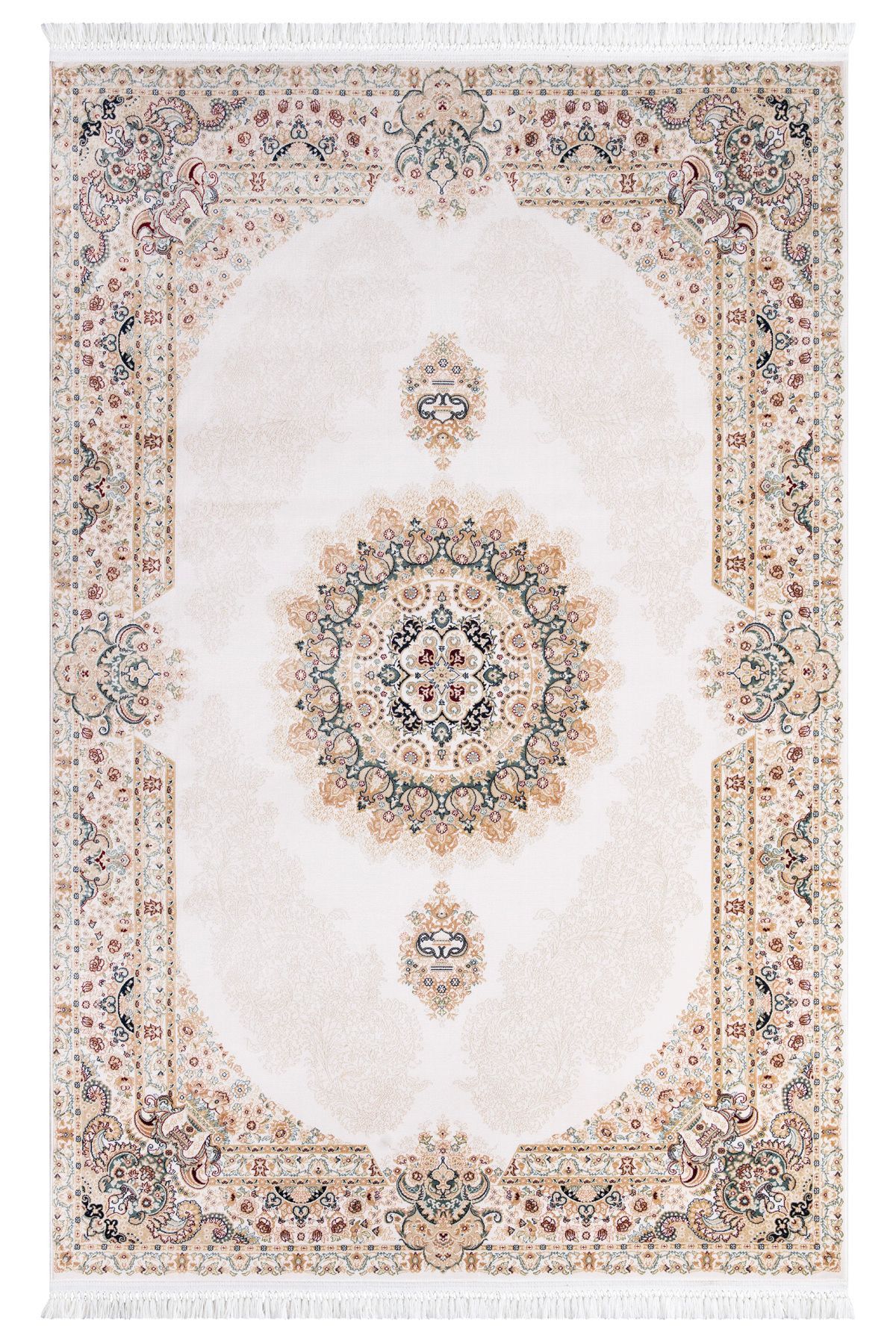 Home HANZADE, OSMANLI MELODİ İPEKSİ YÜN TUŞELİ TRİKO AKRİLİK SARAYLI OTURMA ODASI VE SALON HALISI