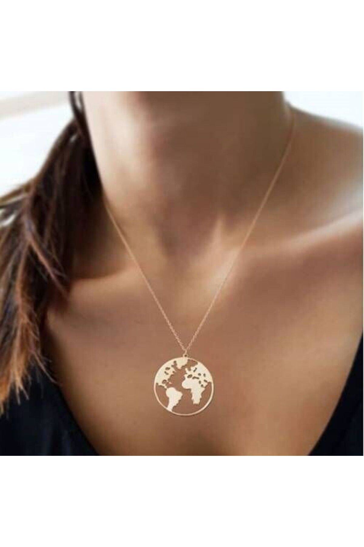 shop Dünya Rose 925 Ayar Gümüş Kadın Kolye