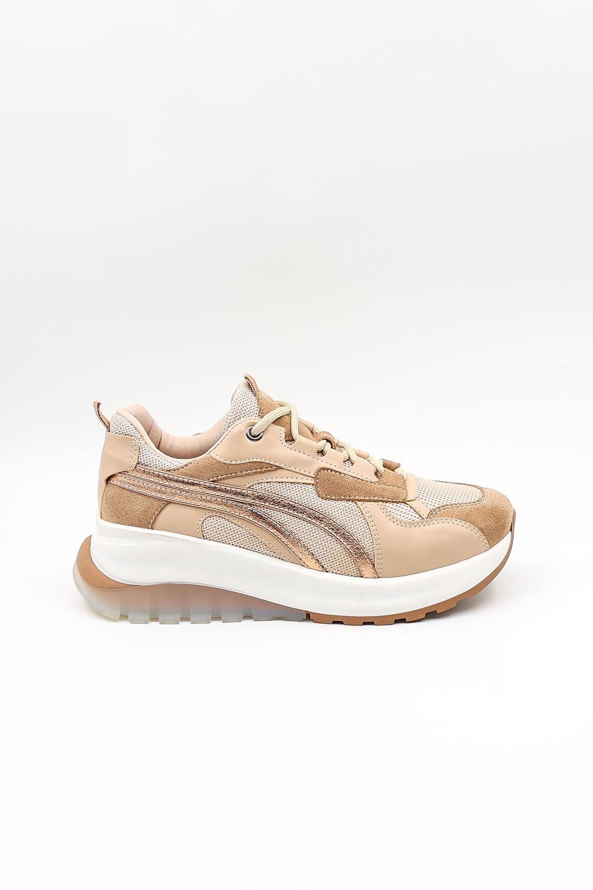 KRISTE BELL Sneaker Kadın Spor Ayakkabı Kb59118 Bej