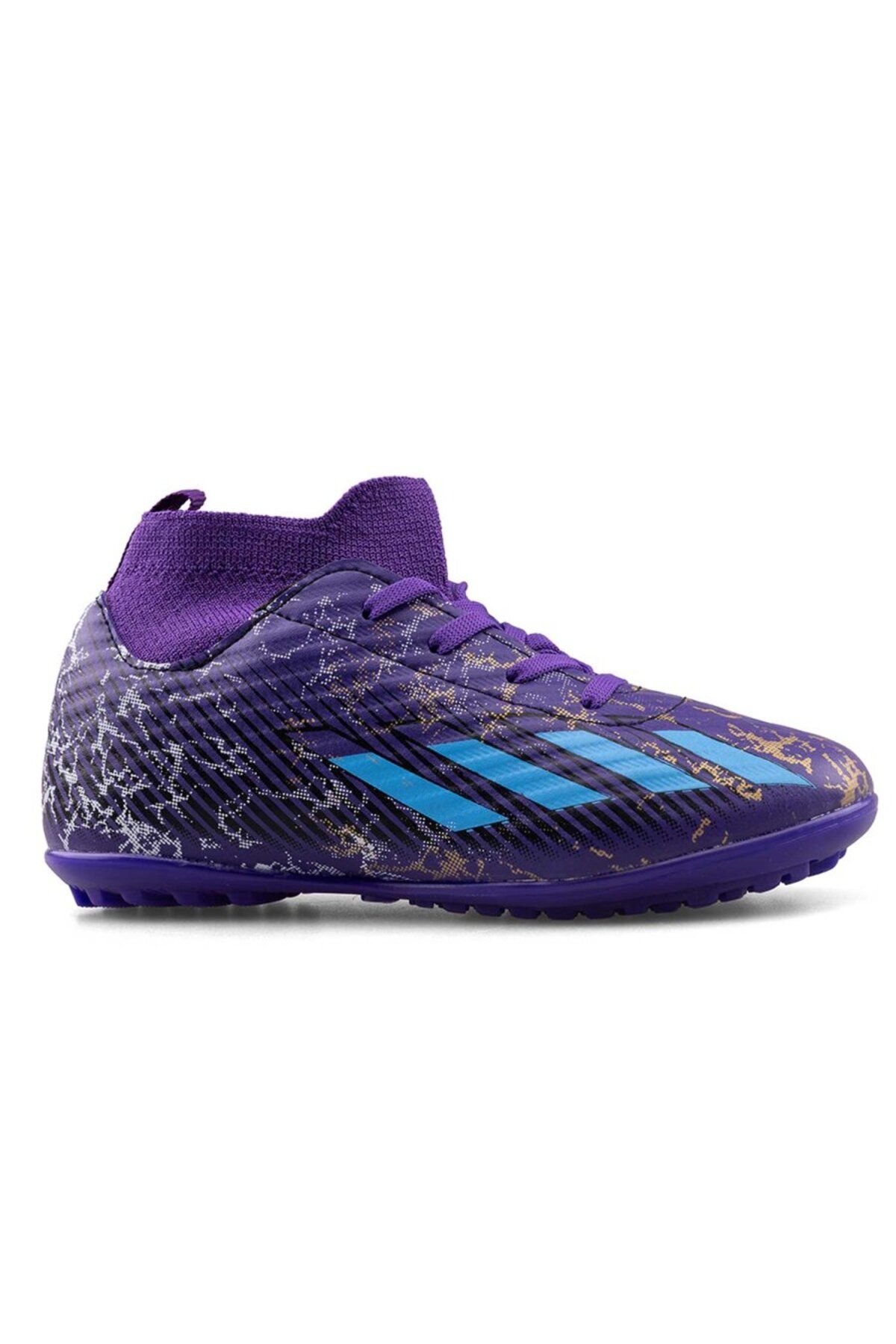 SPORTAÇ Sportaç Çocuk Çoraplı Unisex Halısaha Ve Çim Zemin Kramponu 102H