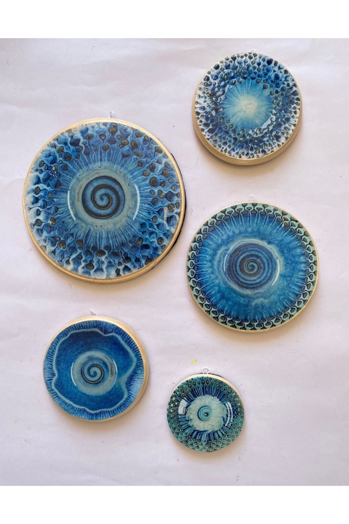 ZeyMin Art Soyut 5li Duvar Seti