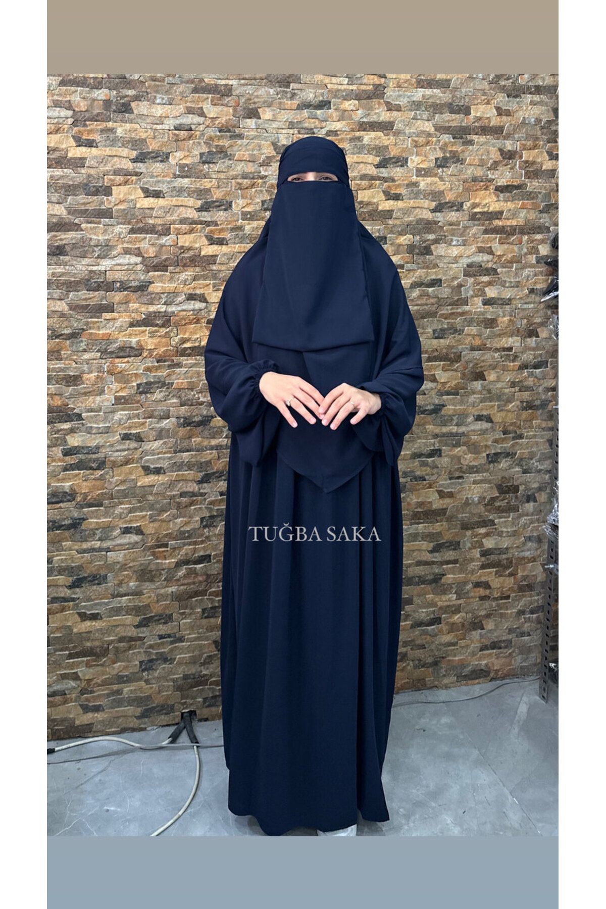Hijab ELBİSE - SUFLE - PEÇE - 3LÜ TAKIM MEDİNE KUMAŞ
