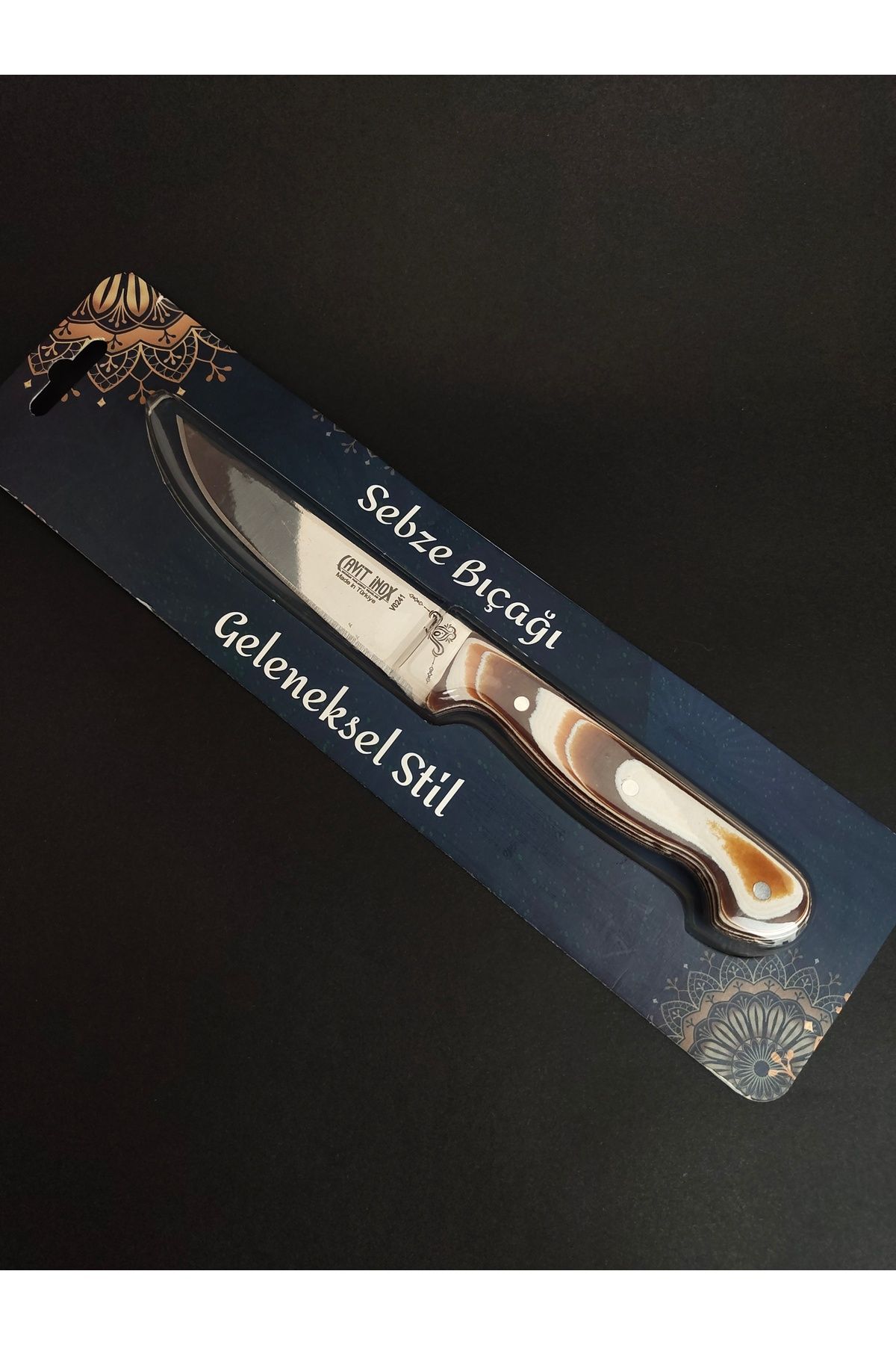 Krc Knife Verzalit Kabze Sebze Bıçağı