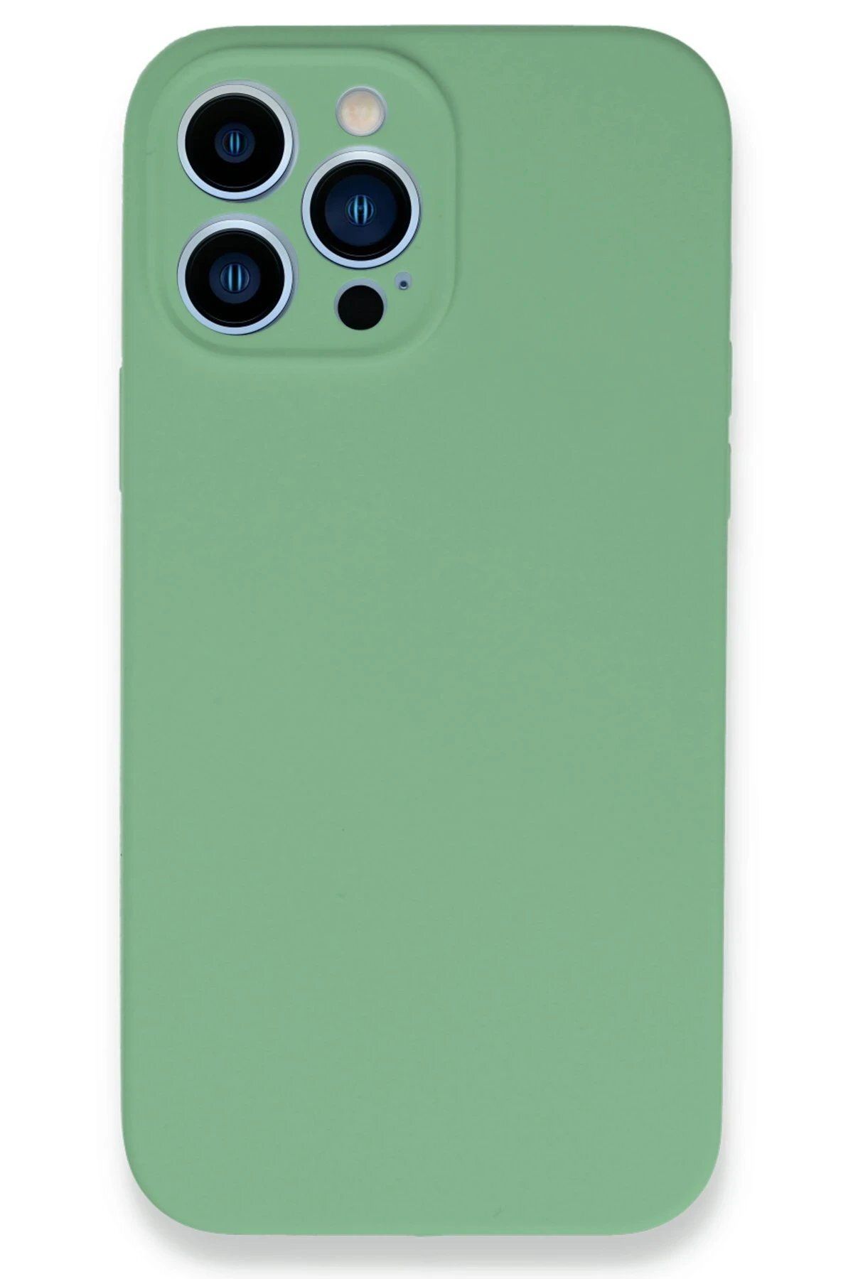 Toptan Bulurum iPhone 13 Pro Max Kılıf Lansman Legant Silikon - Yeşil
