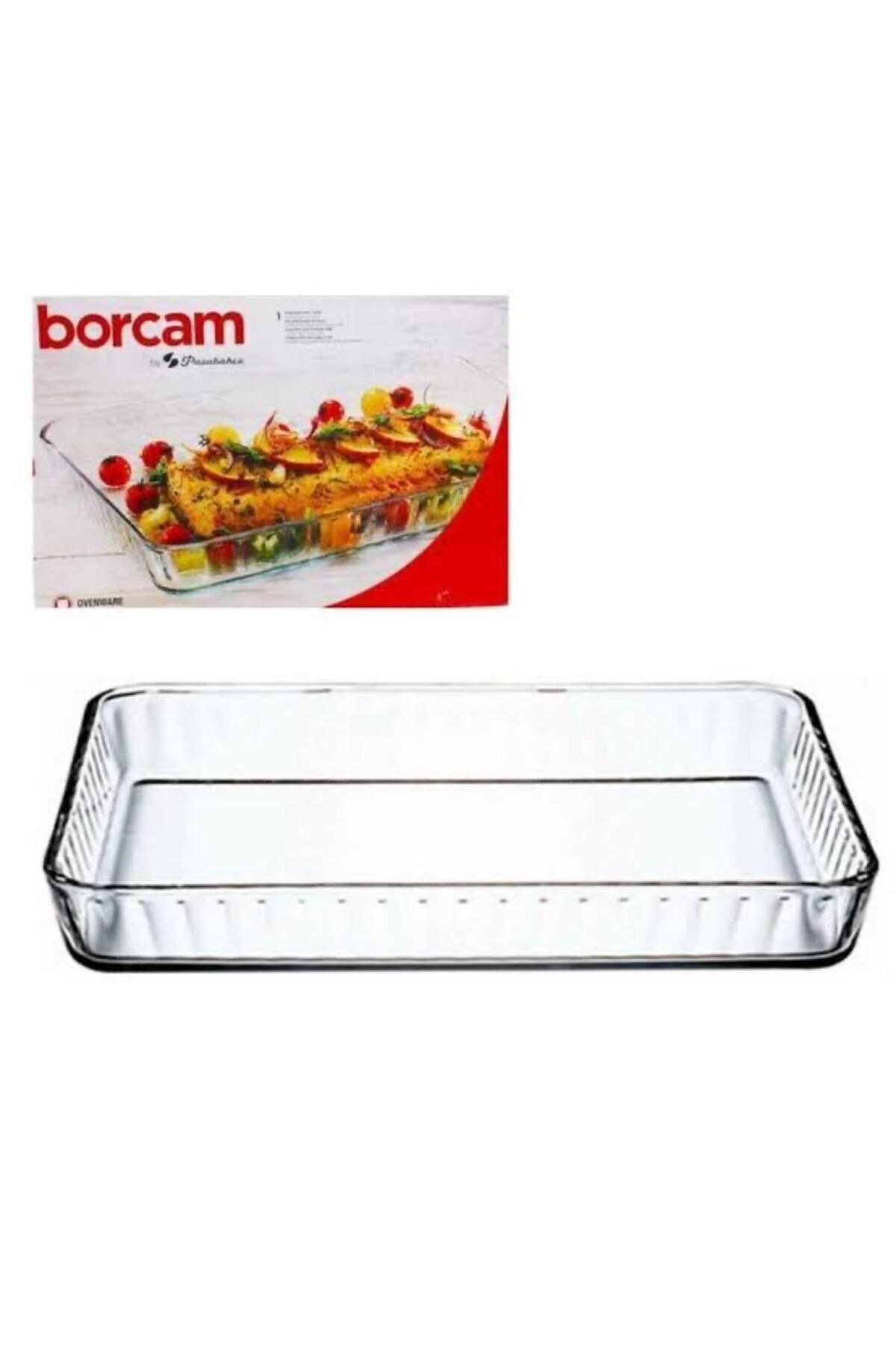 PAŞABAHÇE CAM Paşabahçe dikdörtgen borcam 40x27cm