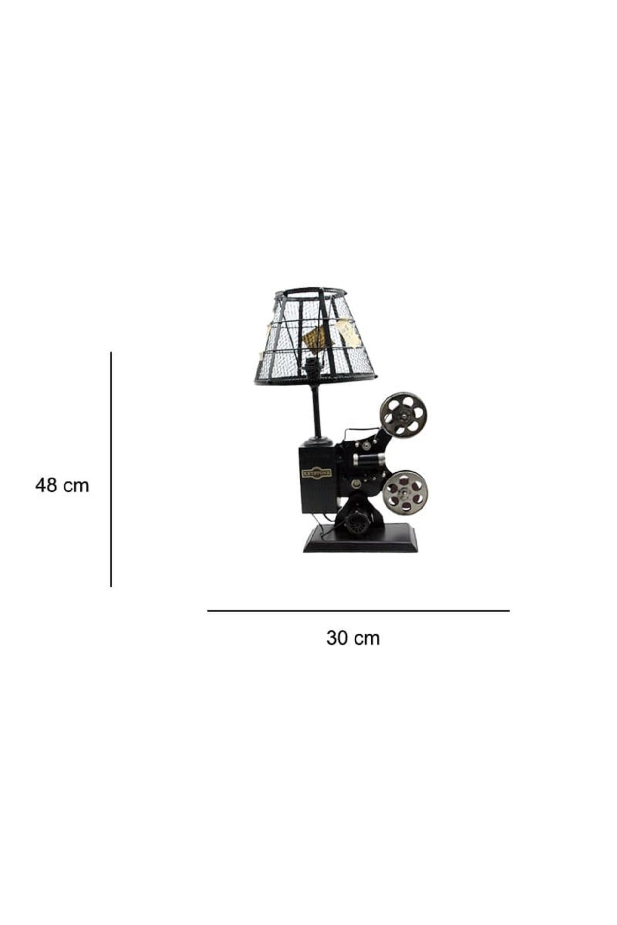 hediyeconcepti Abajur Metal Fotoğraf Makinesi Süsler Ev Oturma Odas TV kabine Masaüstü Ofis Dekorasyon