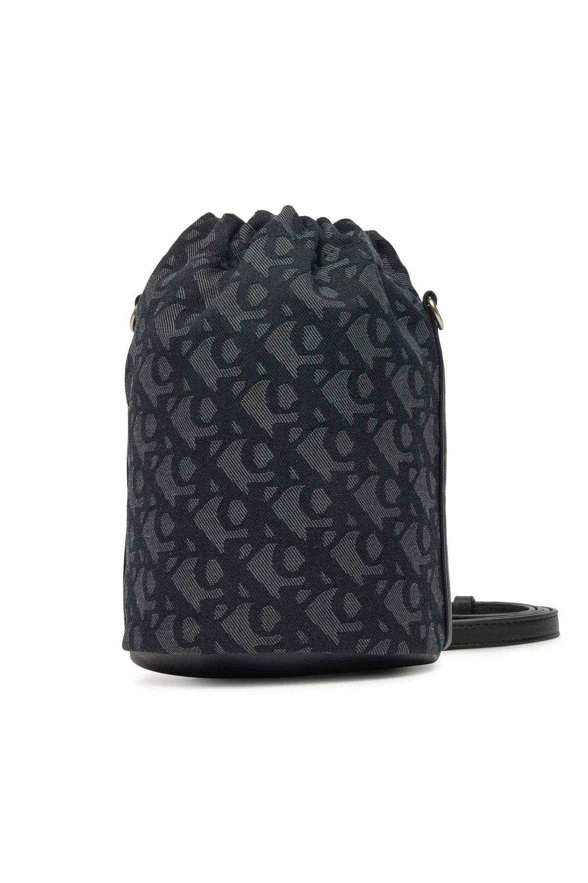 Calvin Klein Jeans Ckj Monogram Bucket Bag Kadın Siyah Çanta Lv04f3208g-ub1
