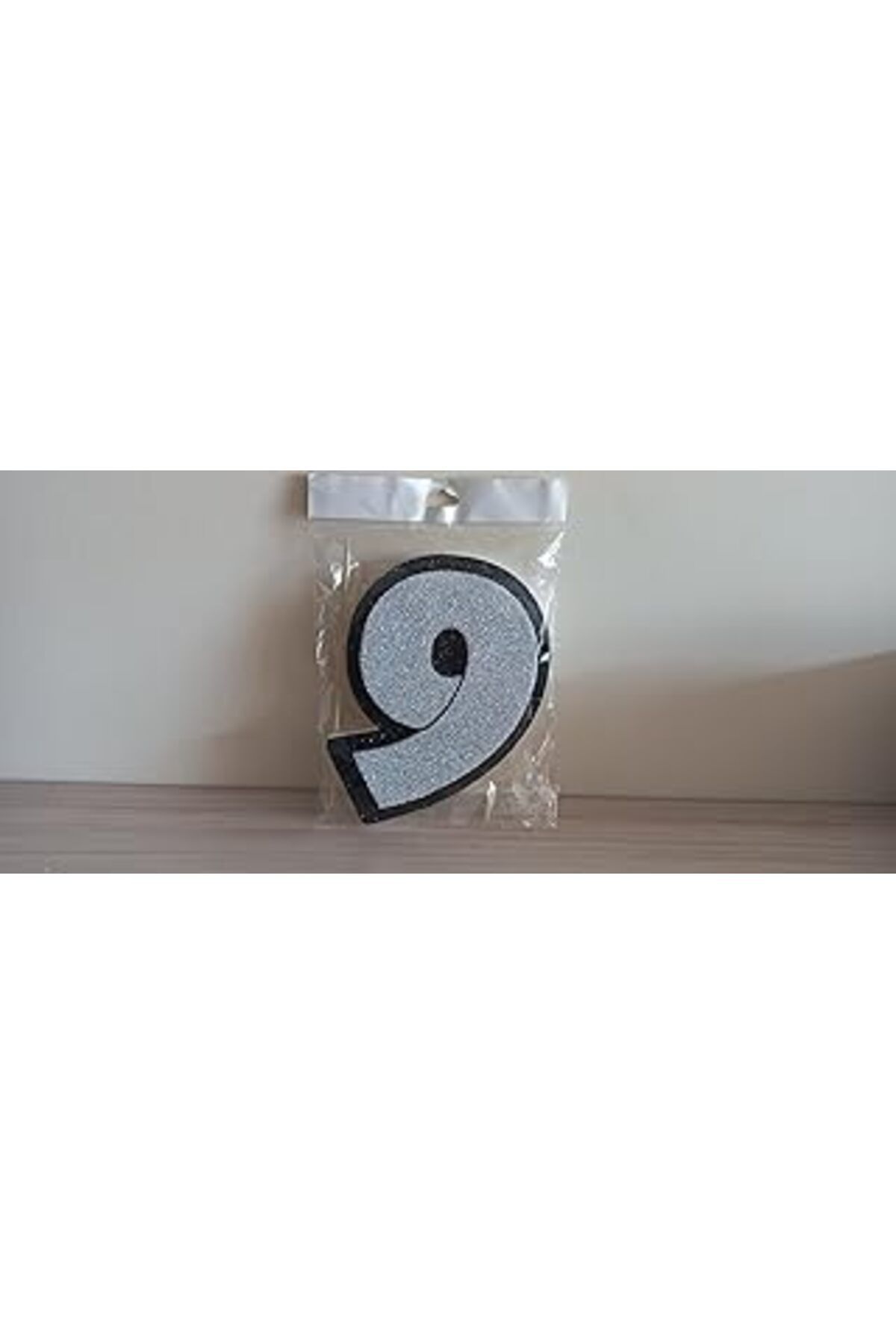 ASİTAN Benim Marifetlerim - 9 Yaş Gümüş Strafor Kürdanlı Pasta Süsü