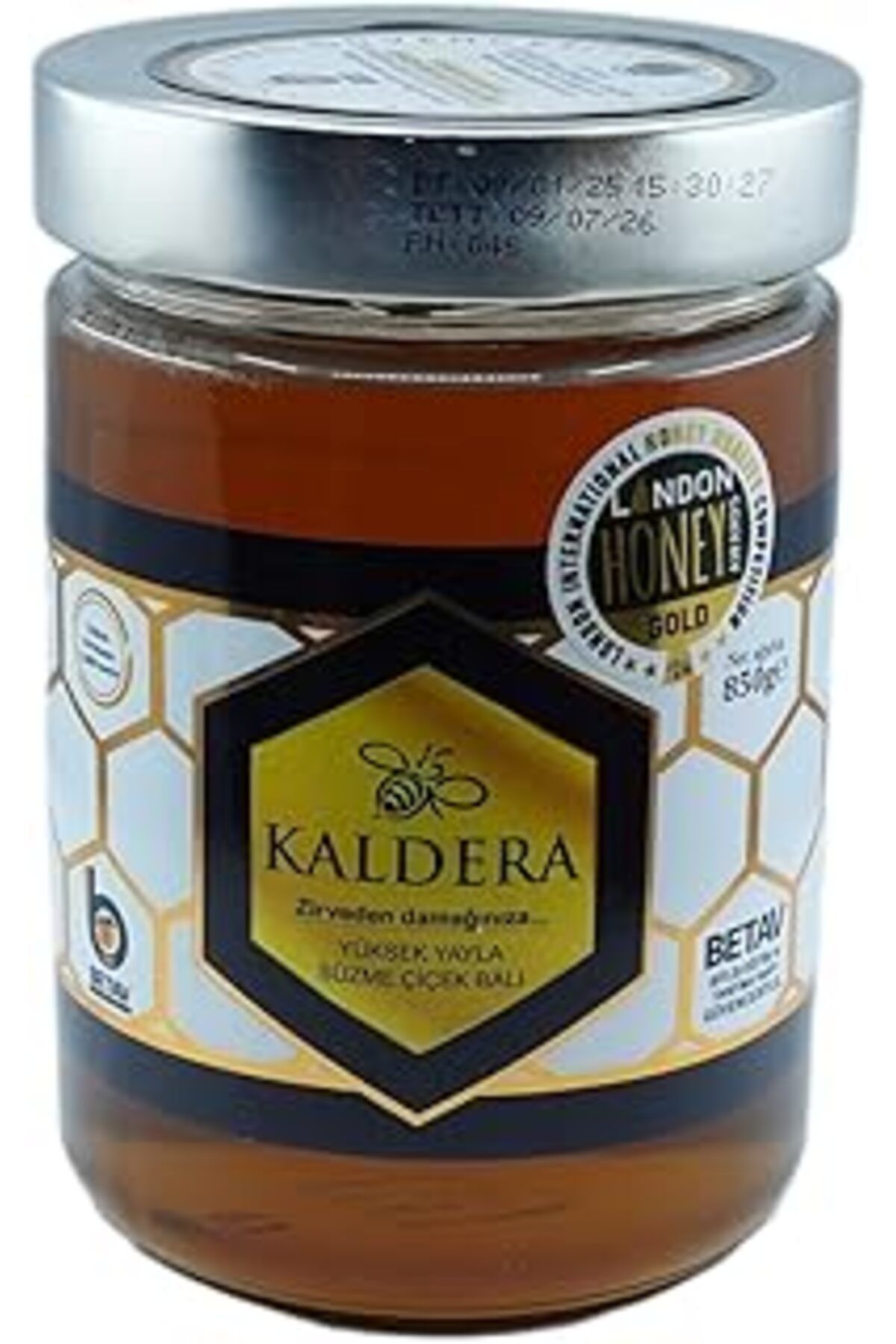 ASİTAN Kaldera 850 Gr Yüksek Yayla Süzme Çiçek Balı