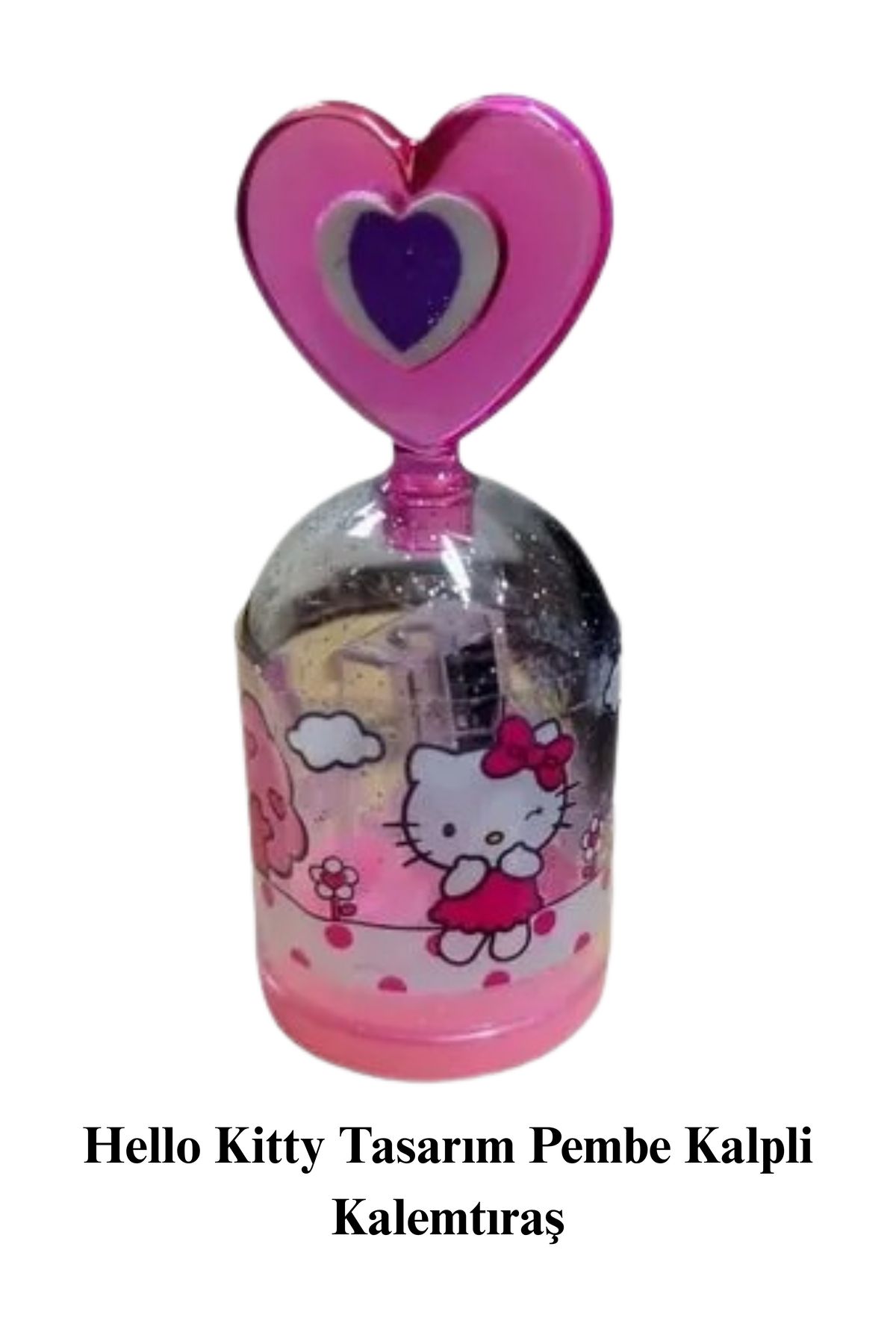 esperidesign Hello Kitty Tasarım Pembe Kalemtıraş