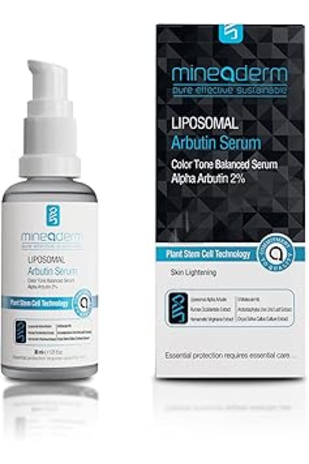 ASİTAN Mineaderm Leke Gidermeye Yardımcı Aydınlatıcı Arbutin Serum/liposomal Arbutin Serum