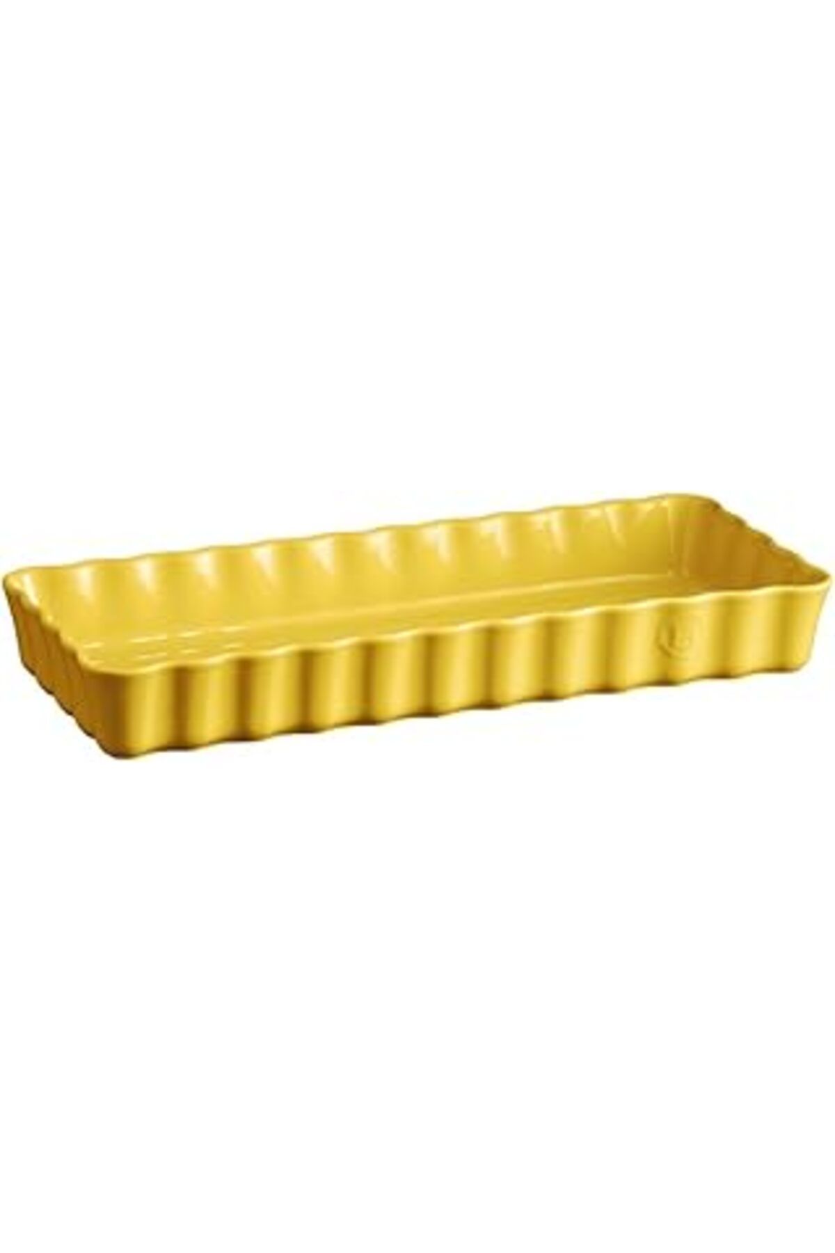 NETWORK ART Emile Henry Tart-Börek Fırın Kabı Dikdörtgen 36.5 X 15 Cm Mat Sarı/Provence Yellow