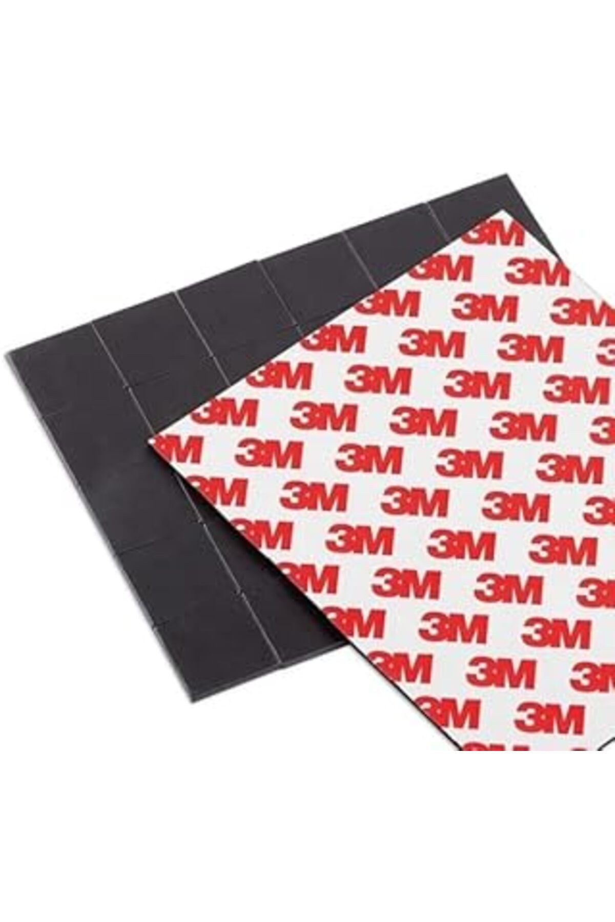 Qedii Hdg 3m Yapışkanlı 20x20x2 Mm Kare Kesimli Magnet Mıknatıs 50 Adet
