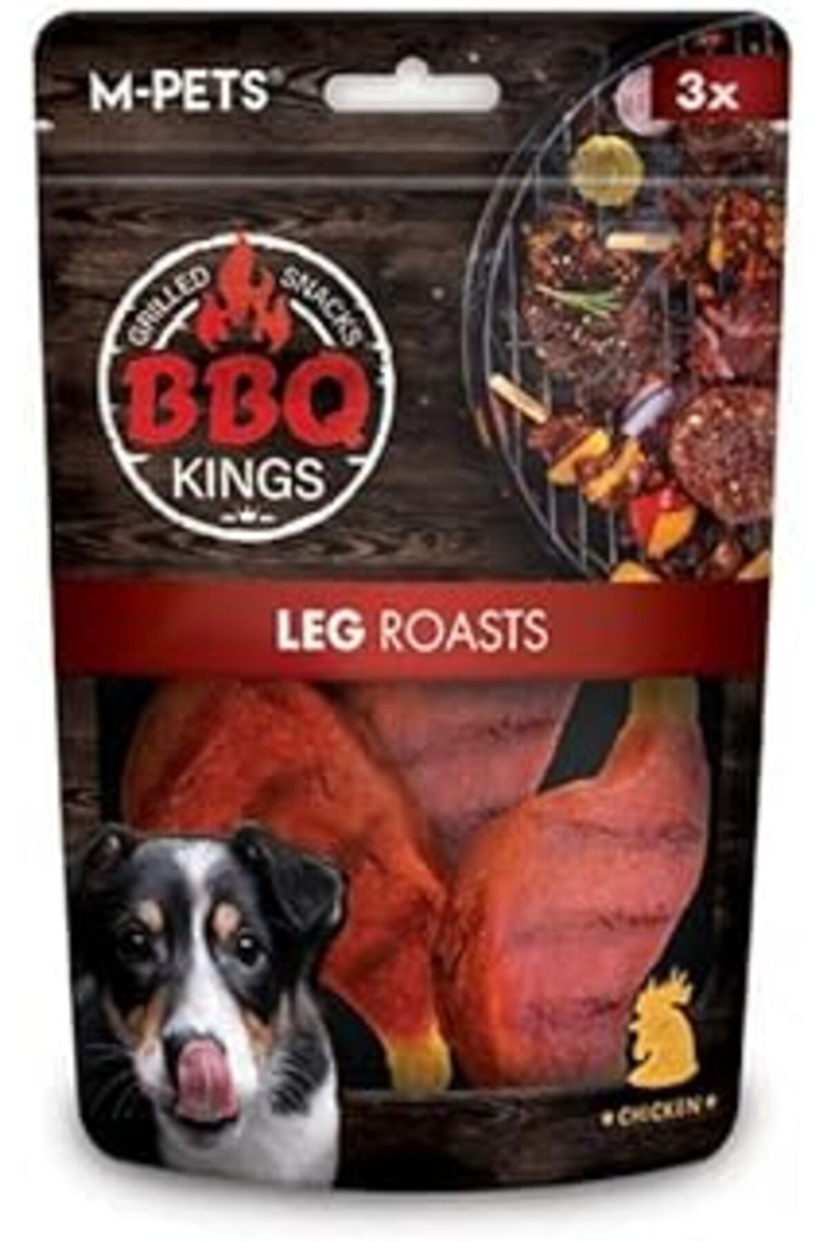 NETWORK ART M-Pets Bbq Kings Leg Roasts Chicken Ödül 70 Gr