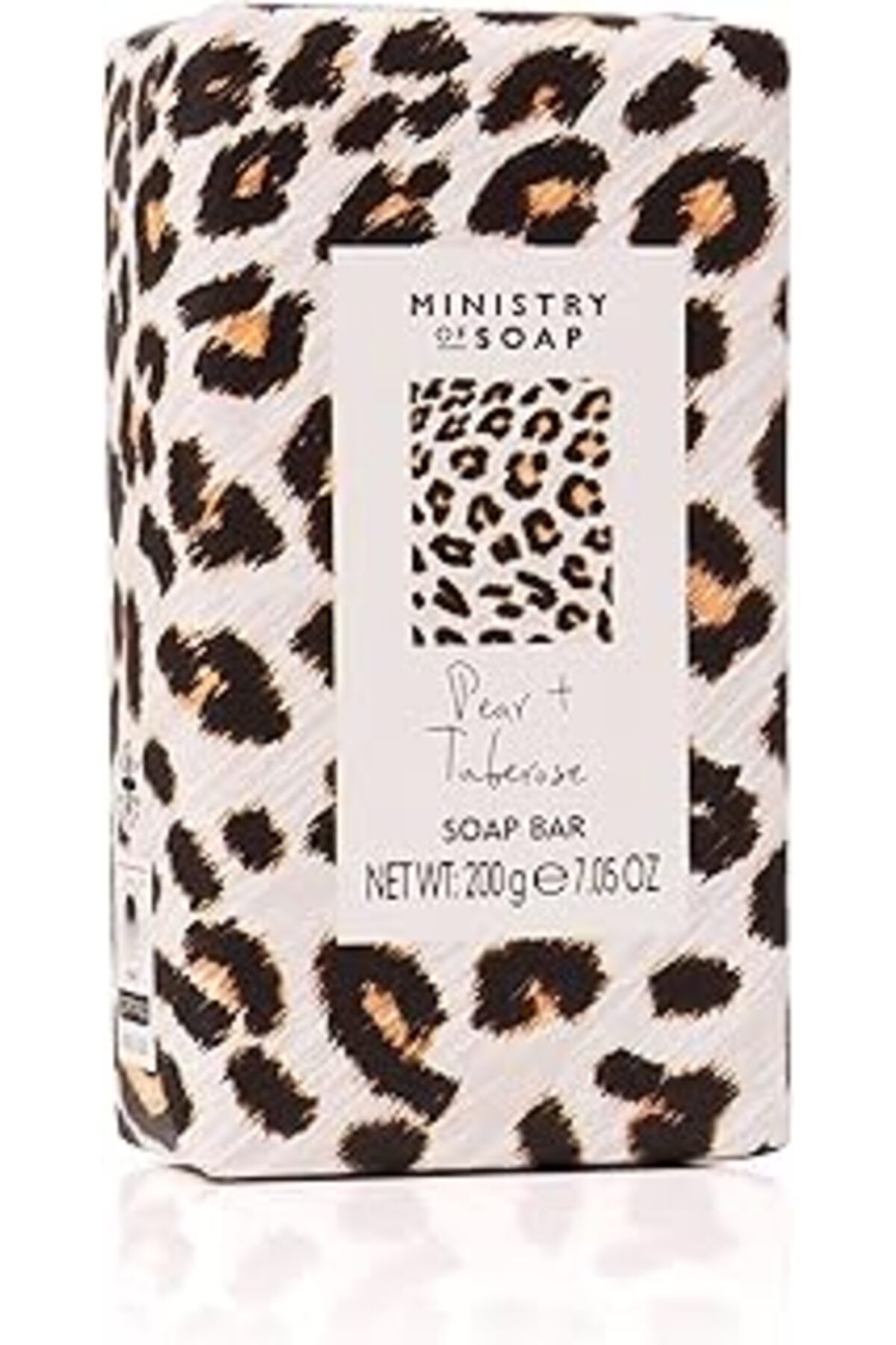 Mu Art Ahşap Ministry Of Soap Sabun Bar Wild Side Leopard Pear & Tuberose 200 Gr