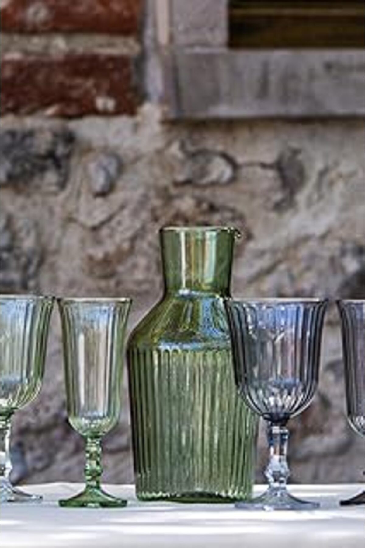 Mu Art Ahşap Rakle Splendid Karaf Yeşil 1000 Cc