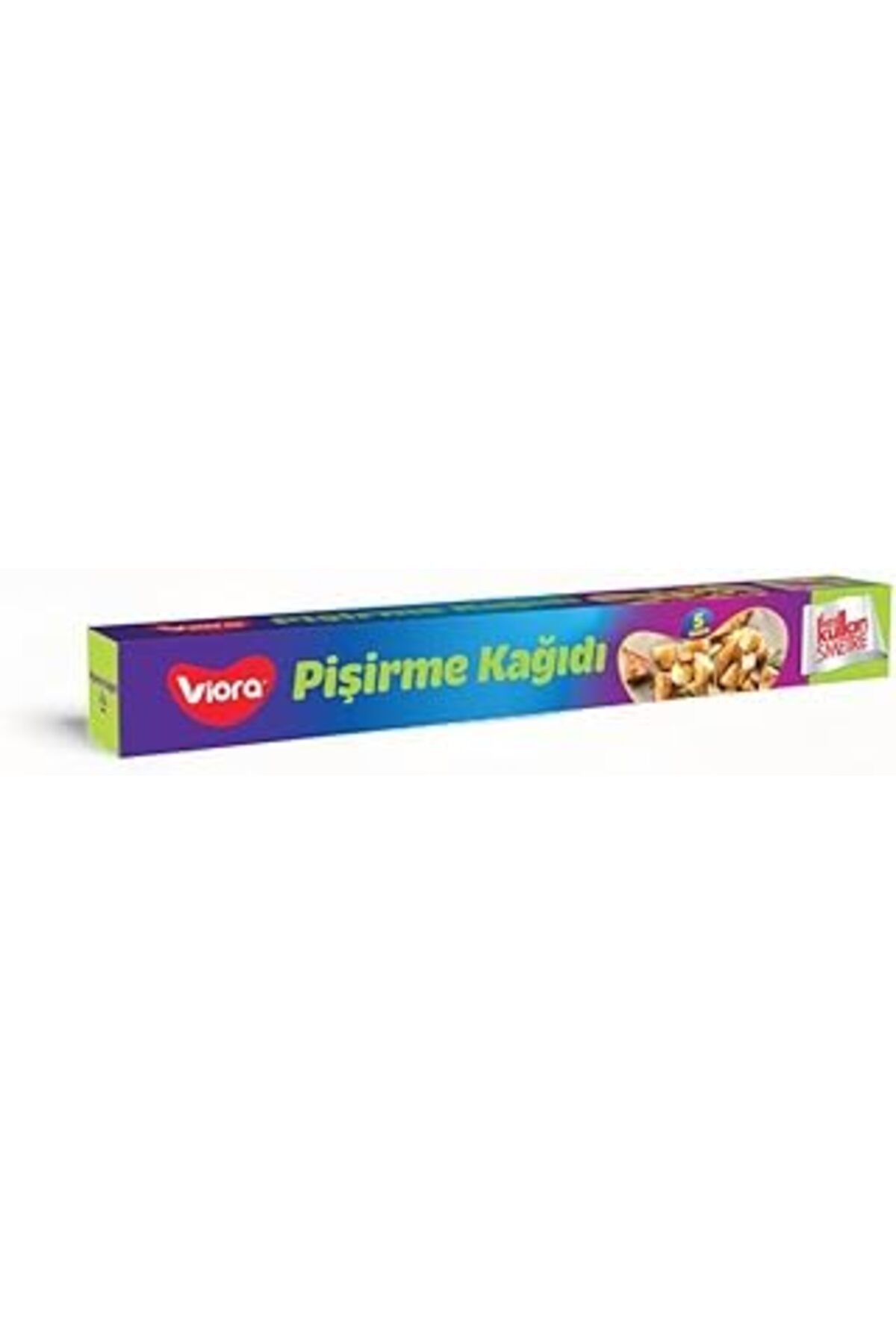 ASİTAN Viora Fırın Pişirme Kağıdı Masura Olmadan Sarım Kes Kullan 5 Metre - Fırınlarınızı Kirletmeden Tert