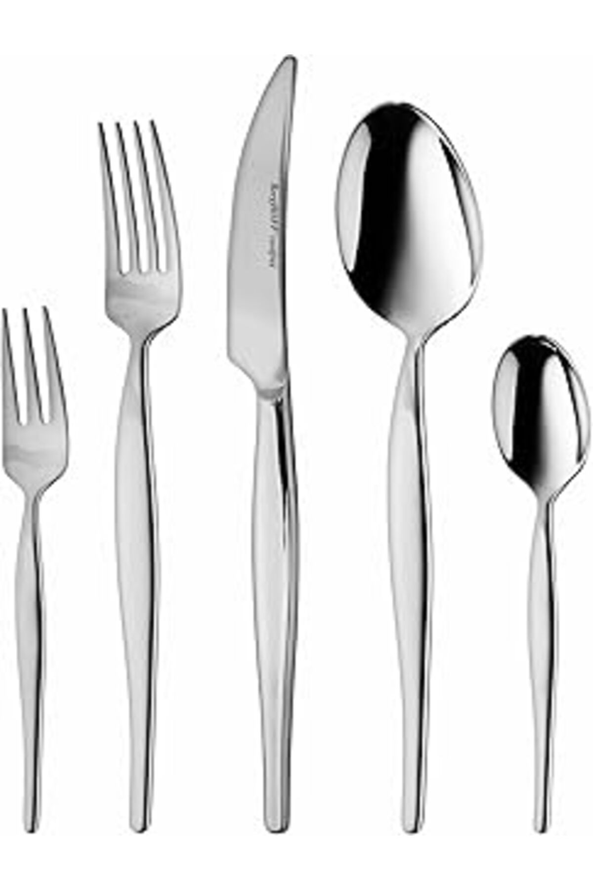 Mu Art Ahşap Berghoff Çatal Bıçak Kaşık (SERVİS) Takımı-set 30 Parça Finesse